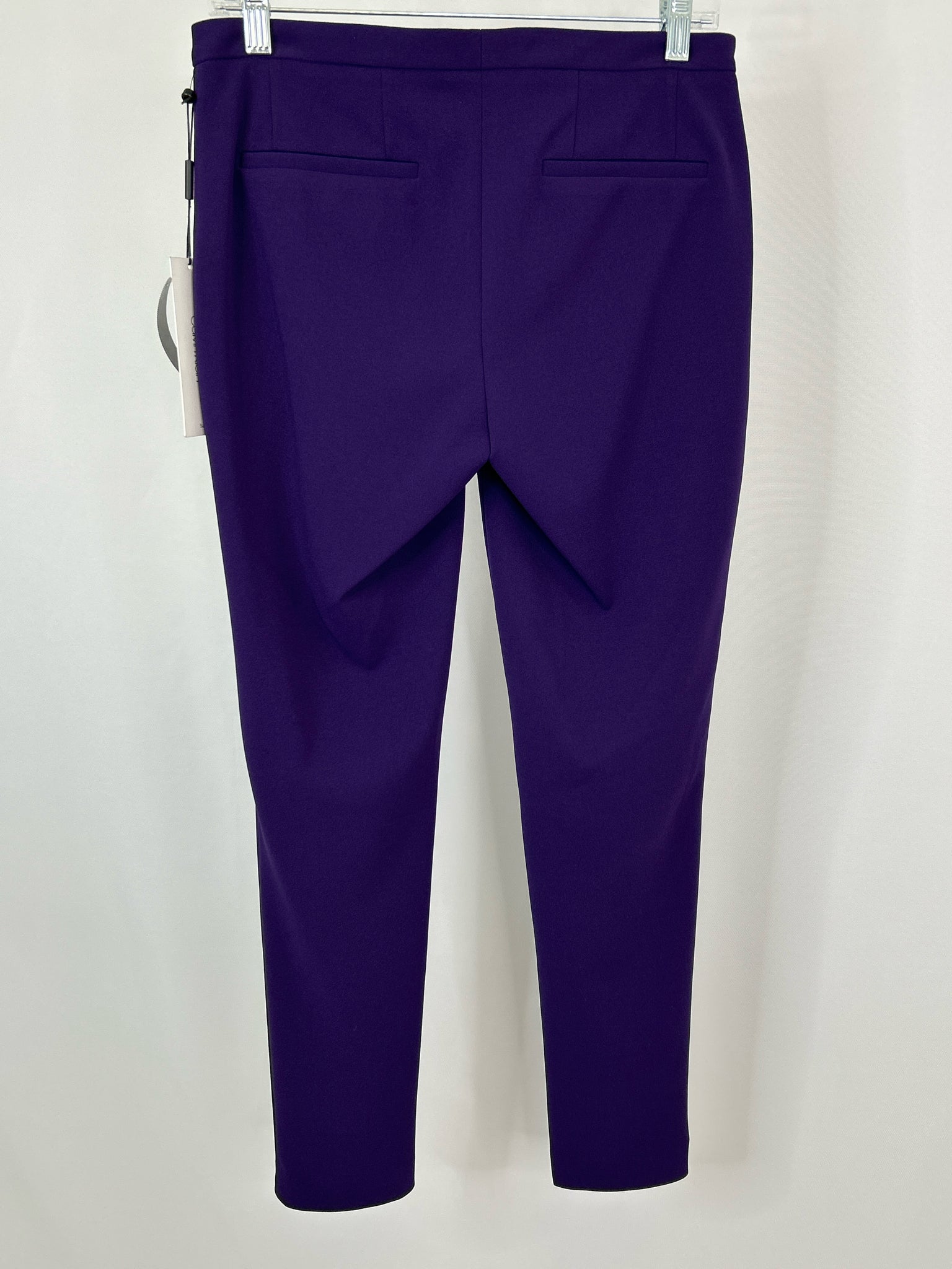 CALVIN KLEIN Size 4 Purple Women Pants NWT