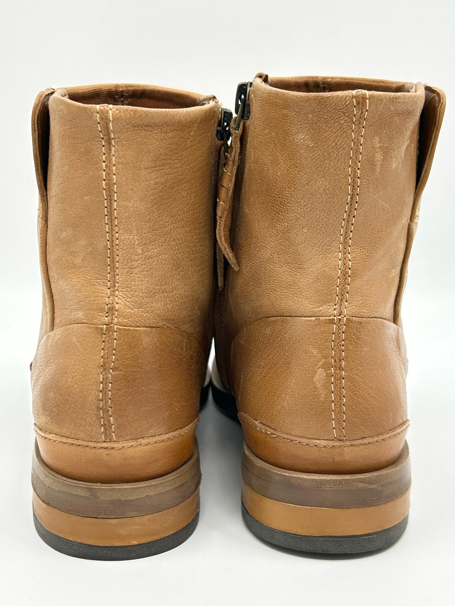 FRANCO SARTO Size 7M Tan Women Boots
