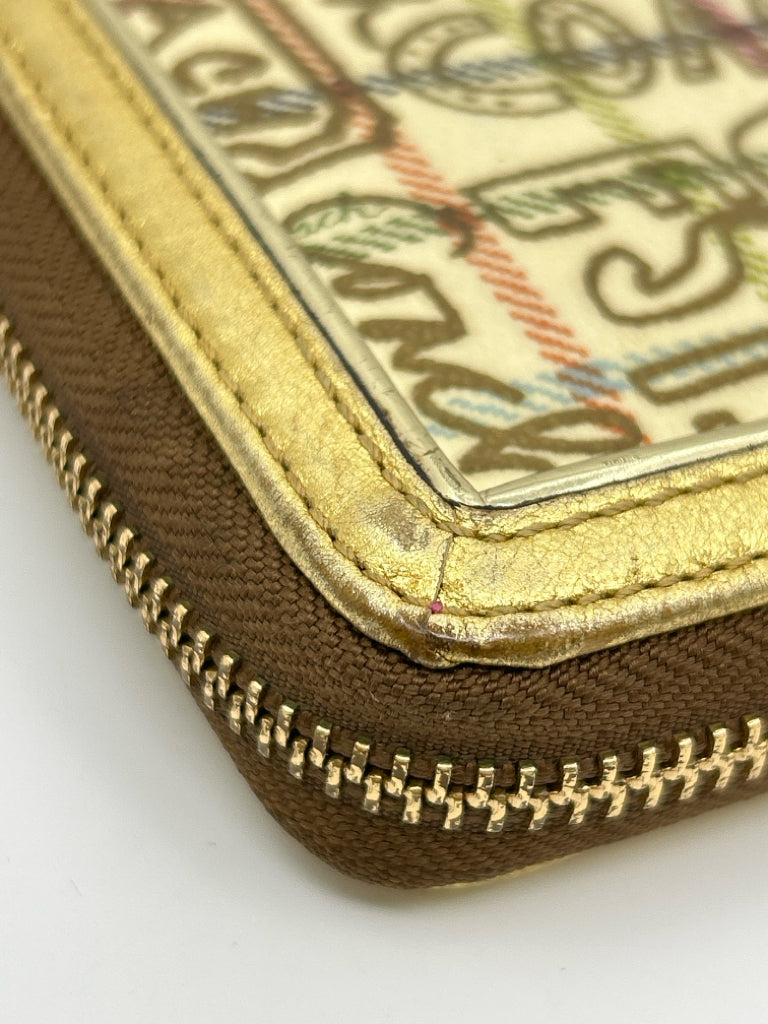 COACH Yellow and Gold Women's Wallet