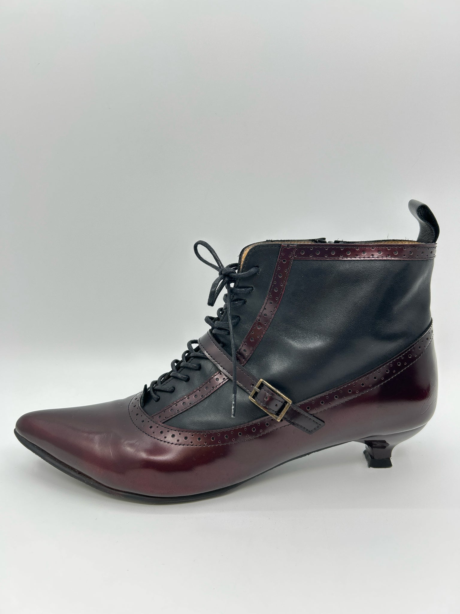 JOHN FLUEVOG Size 11 Black Women Booties
