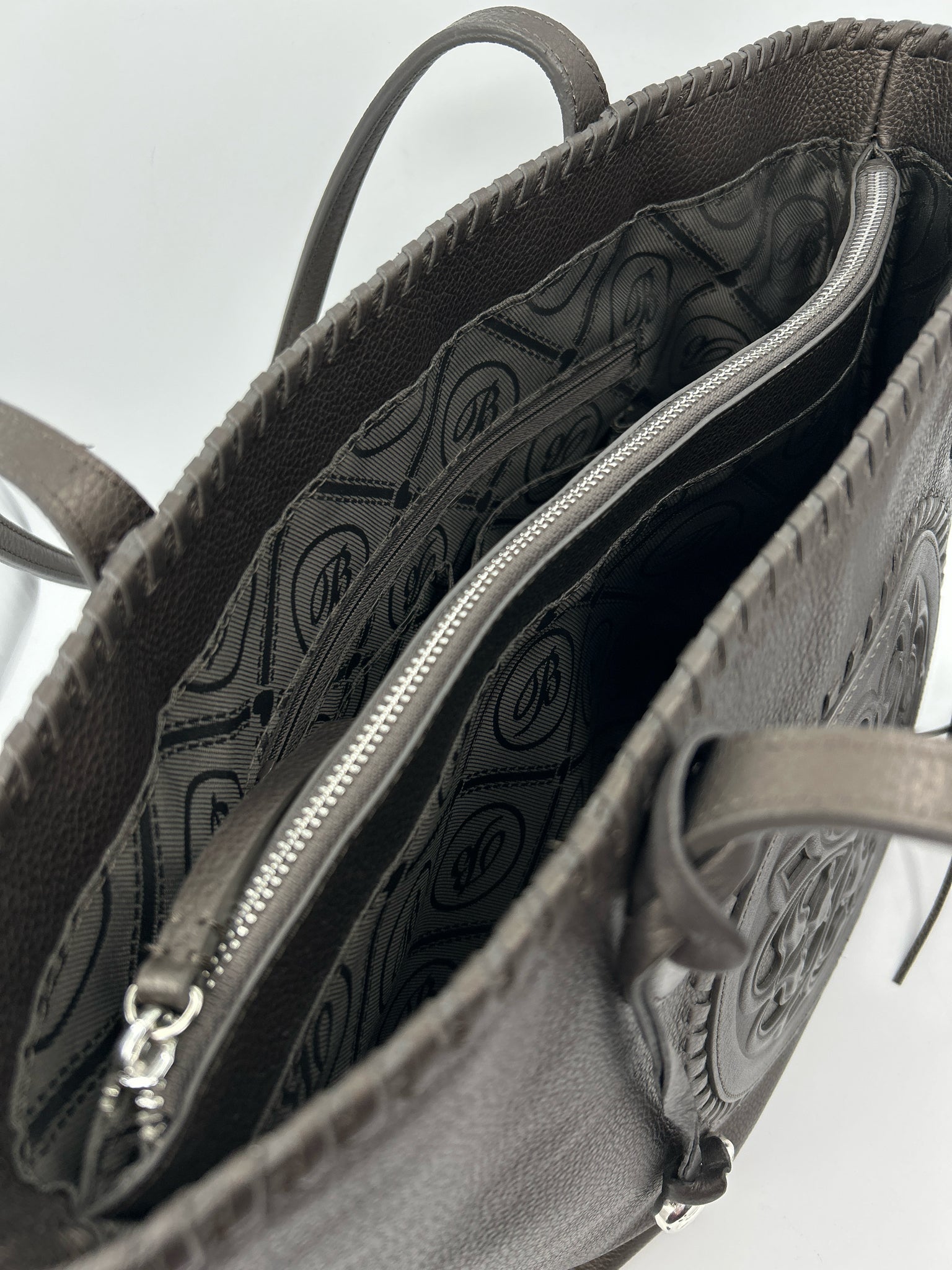 BRIGHTON Pewter Women Tote