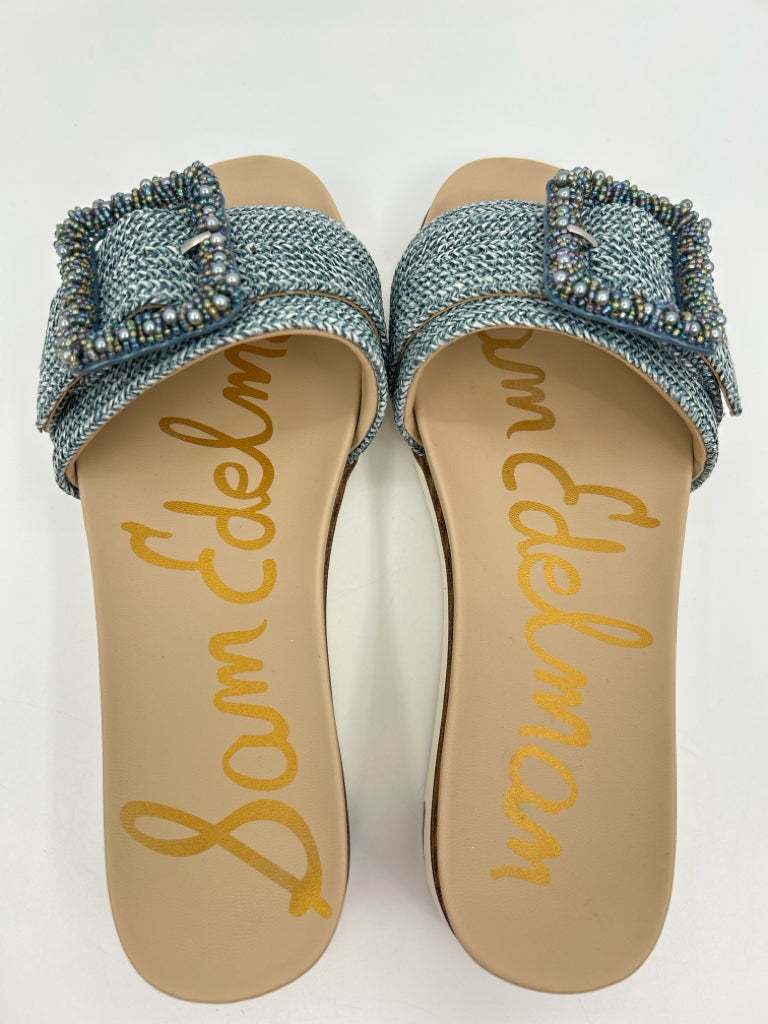 SAM EDELMAN Size 7M Blue Women's Sandal
