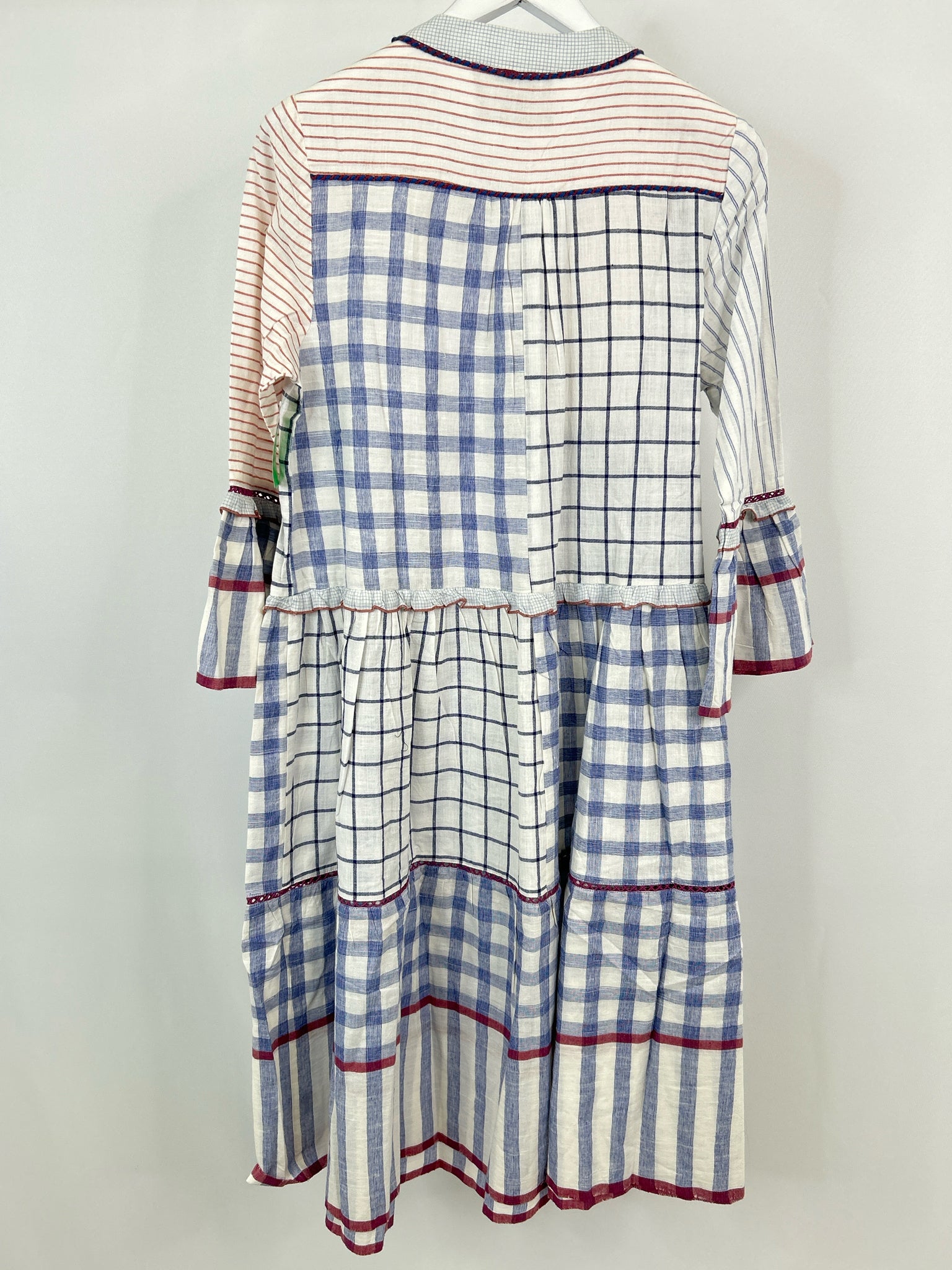 CONDITIONS APPLY Size S BLUE AND RED Women Dress