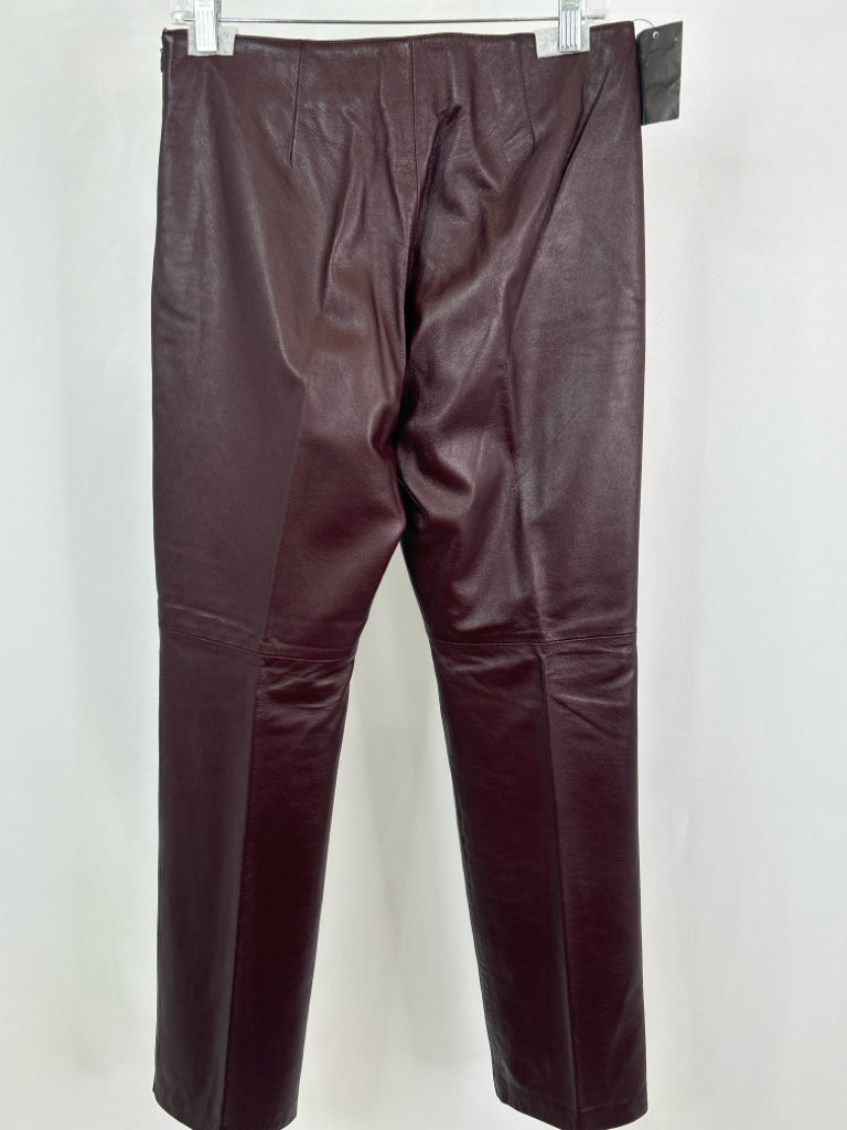 Moda International NWT Women Size 8 Burgundy Pants