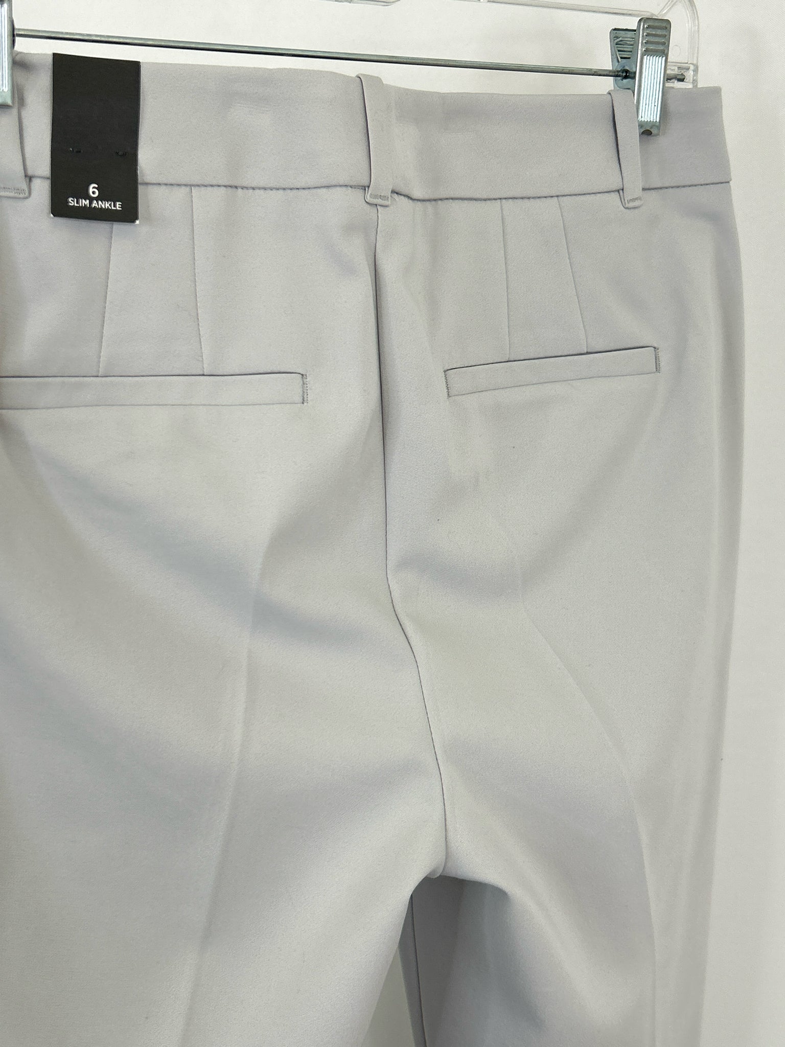 White House Black Market Size 6 Gray Women Pants