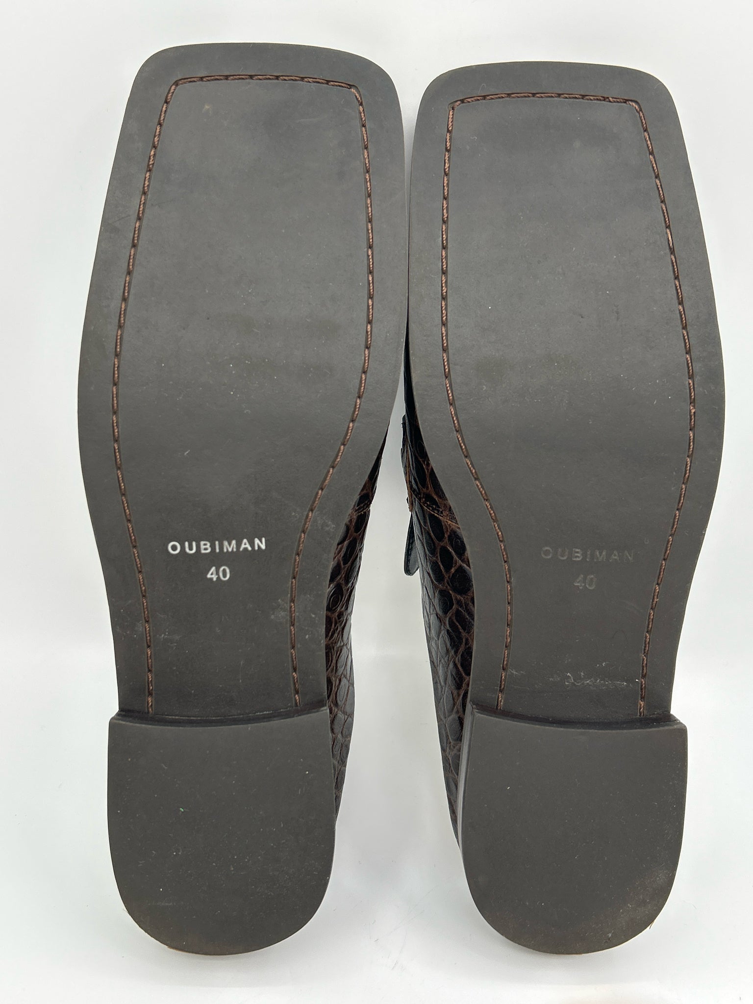 OUBIMAN Size 9/10 Brown Women Flats
