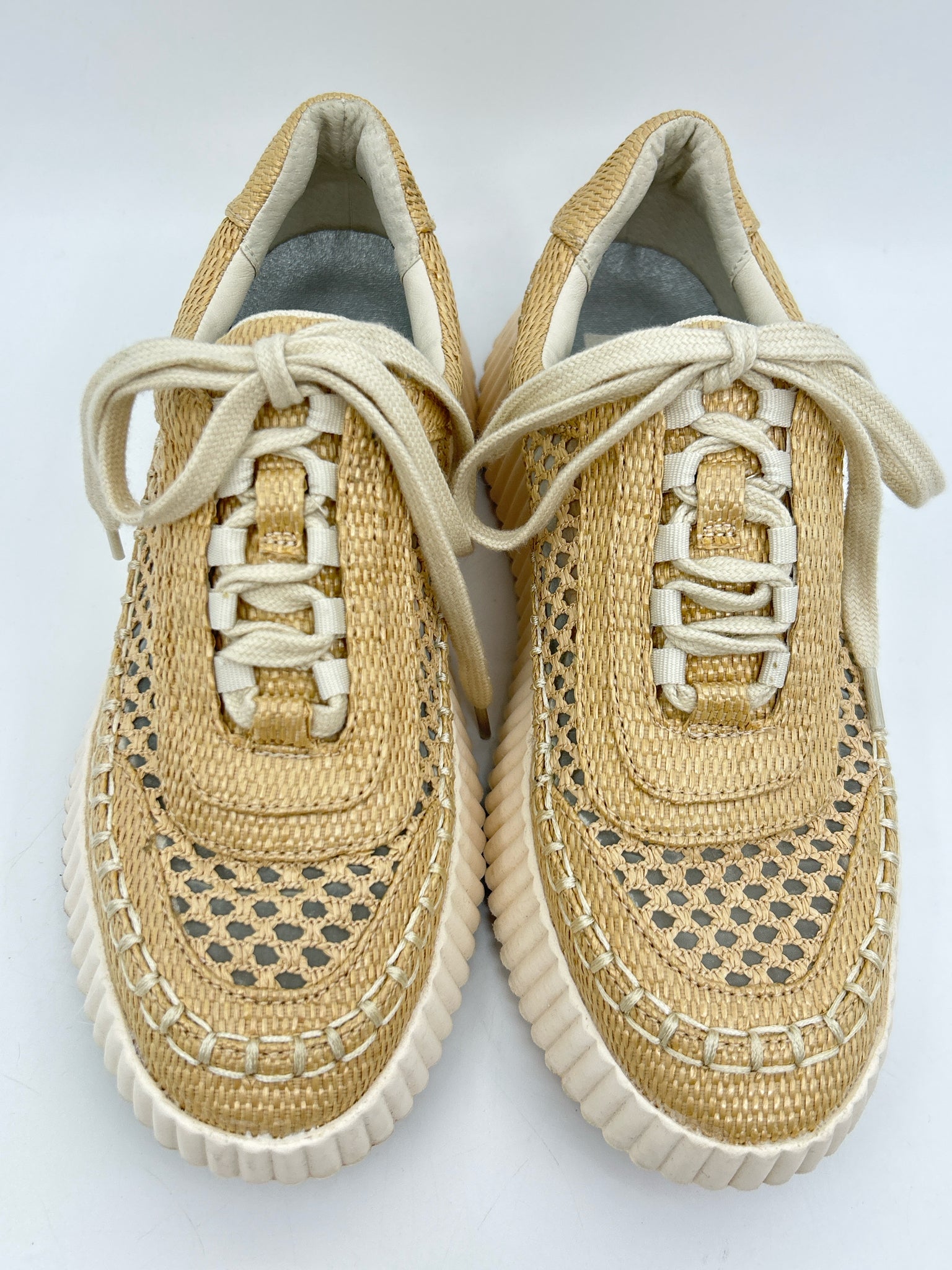 DOLCE VITA Size 8 Raffia Women Sneakers