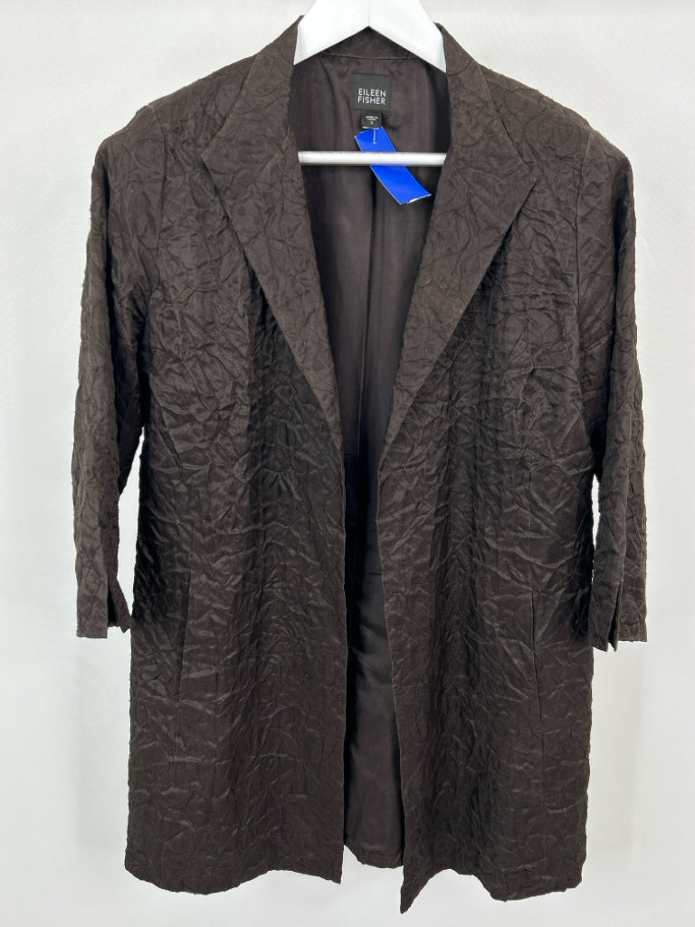 EILEEN FISHER Women Size S Brown Jacket