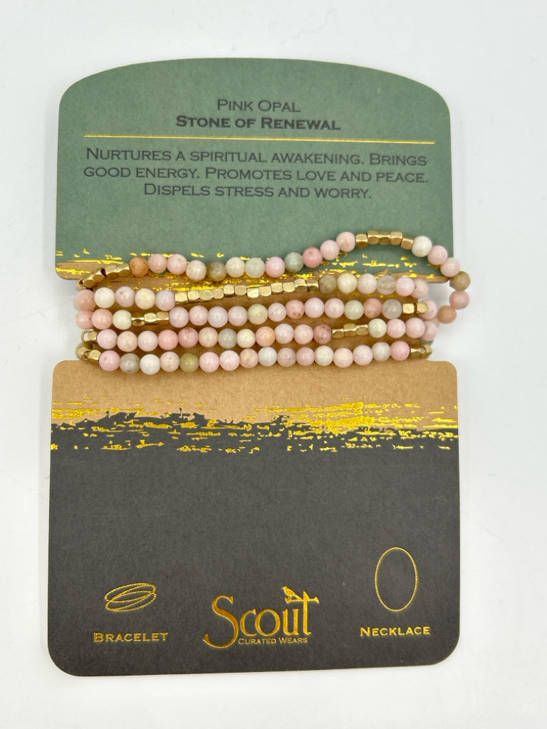 SCOUT CURATED WEARS Women Size One Size Pink Bracelet Necklace