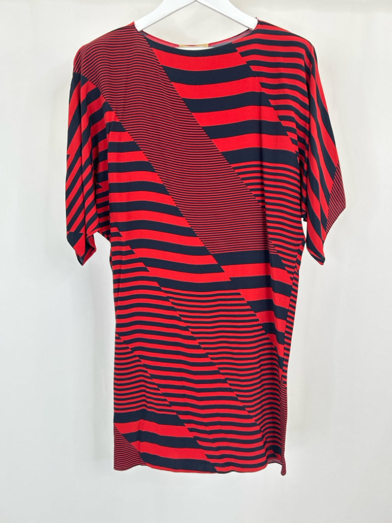 MICHAEL KORS NWT Women Size XS RED & NAVY Dress