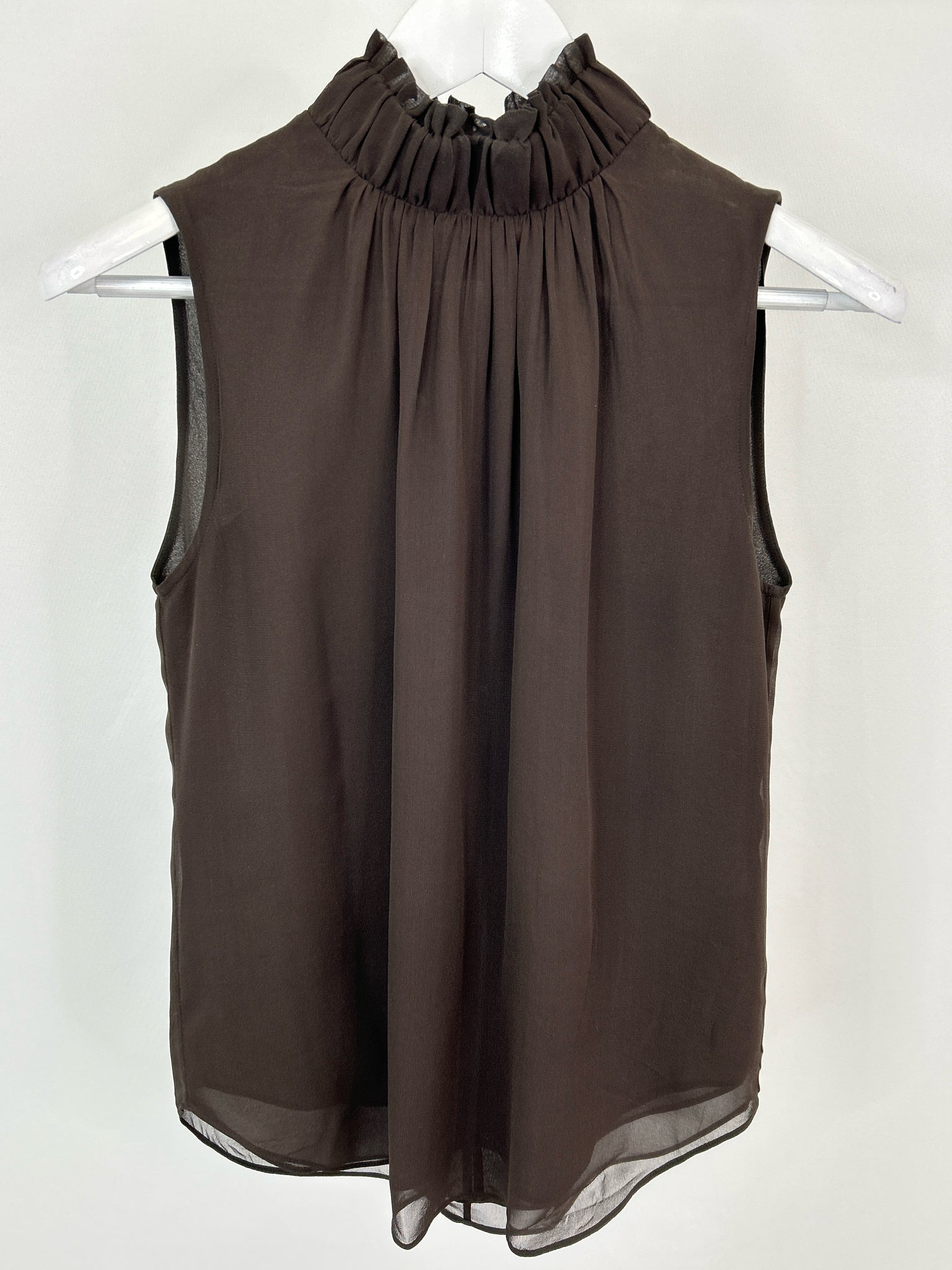 FRAME Size XS DARK BROWN Women Top
