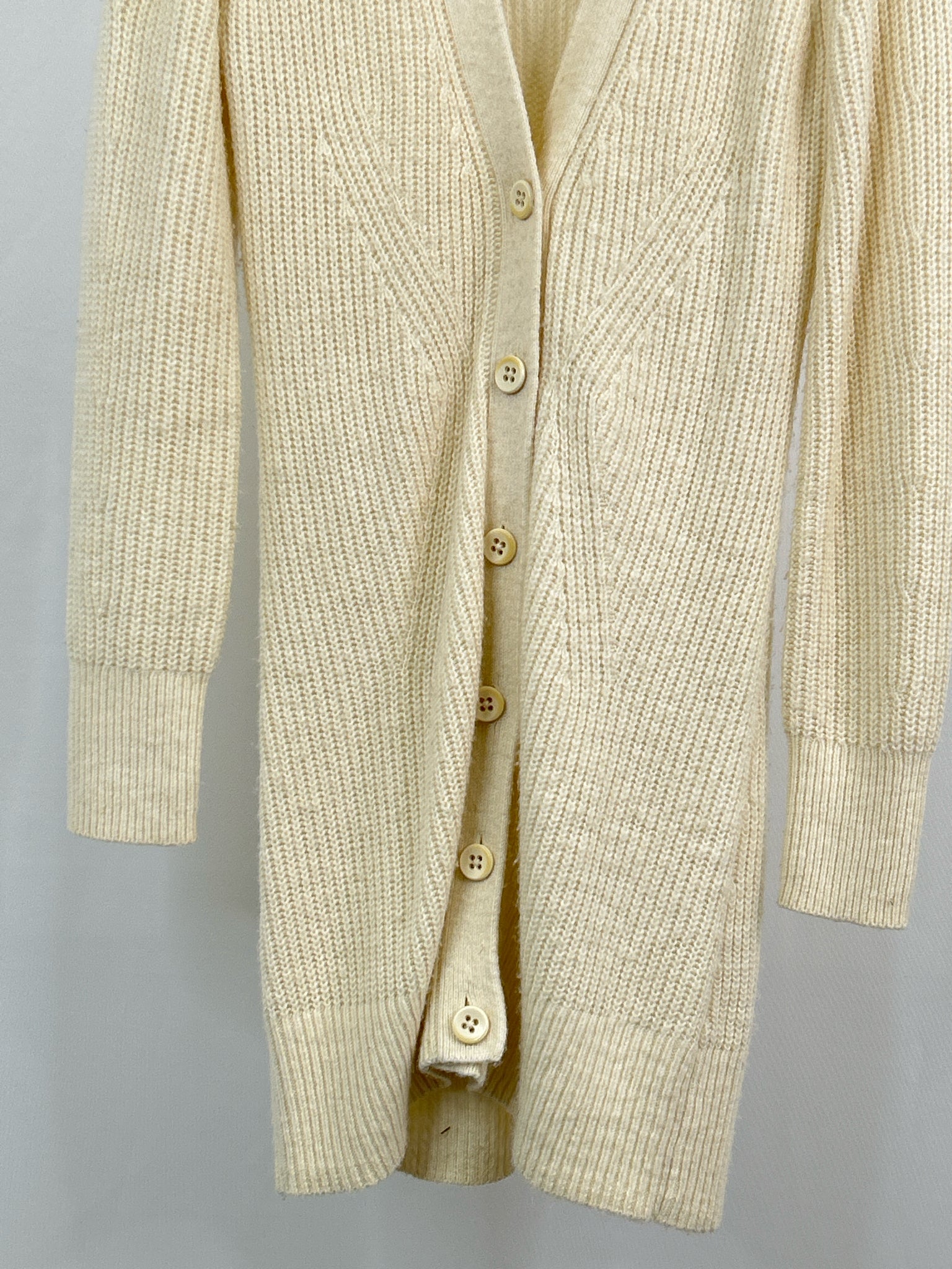CABI Size XS Cream Women Cardigan