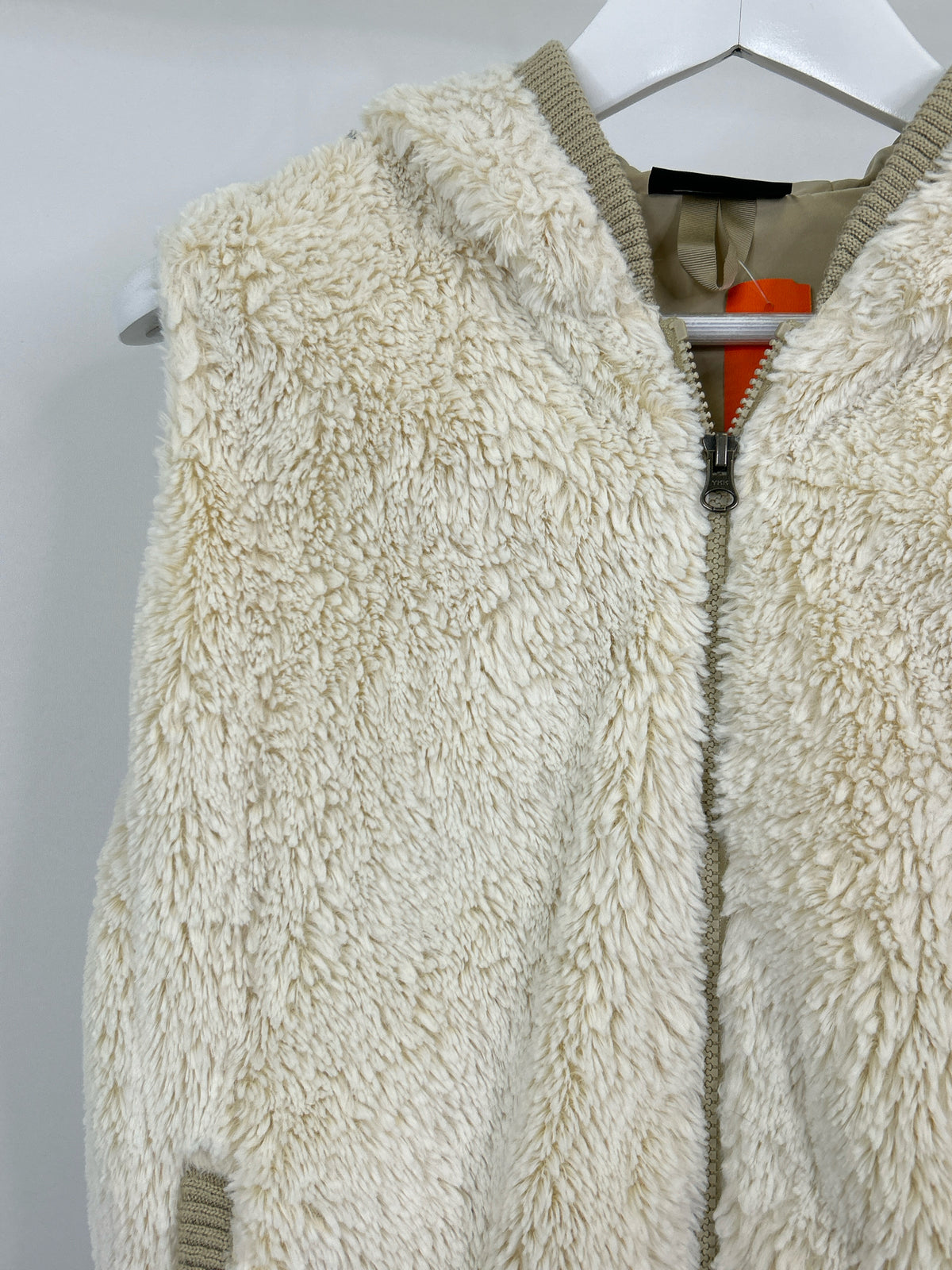 PATAGONIA Size M/L Cream Women Vest