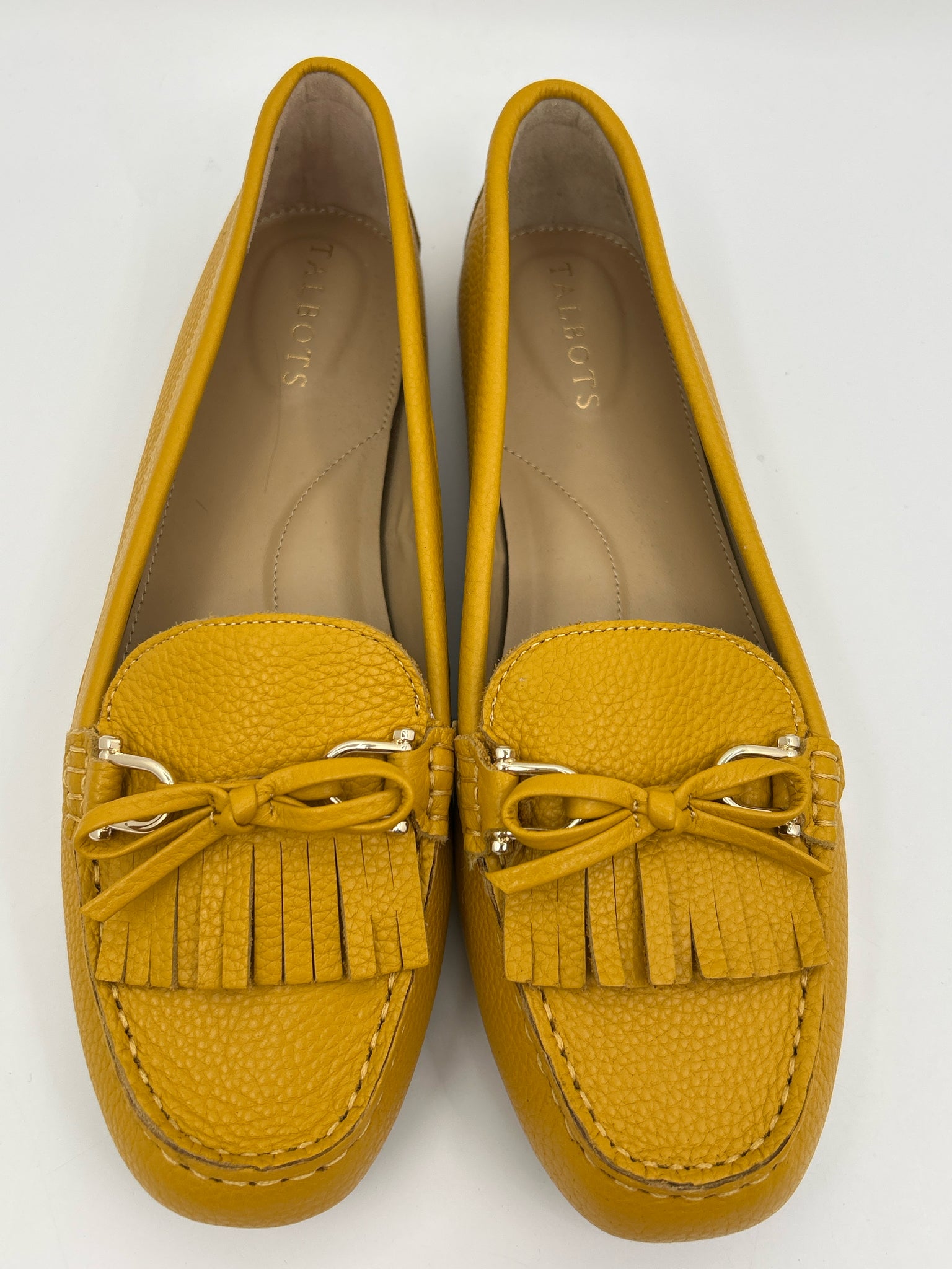 TALBOTS Size 9.5M Mustard Women Loafer