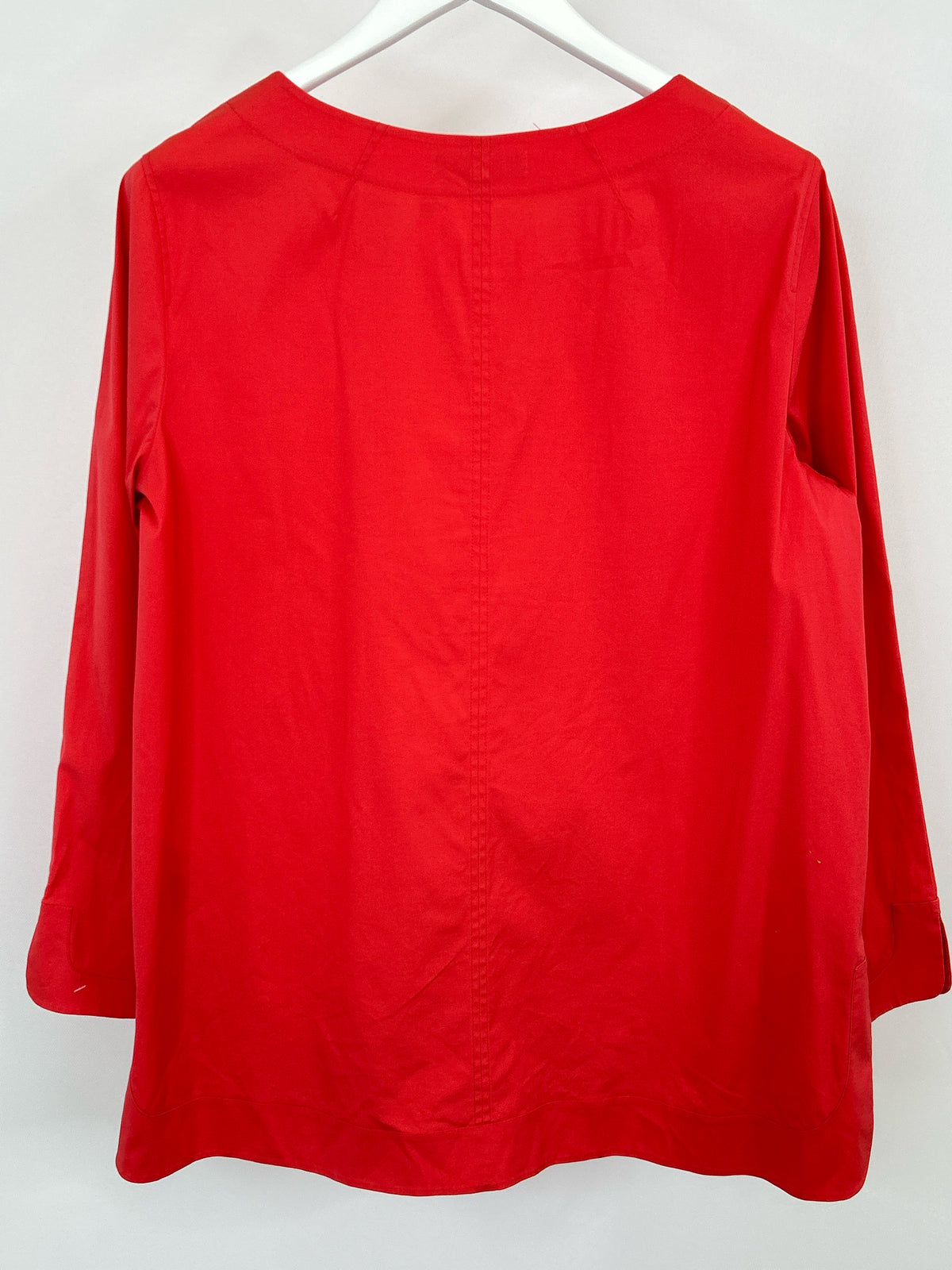 LAFAYETTE 148 Size 16 Orange Women Blouse