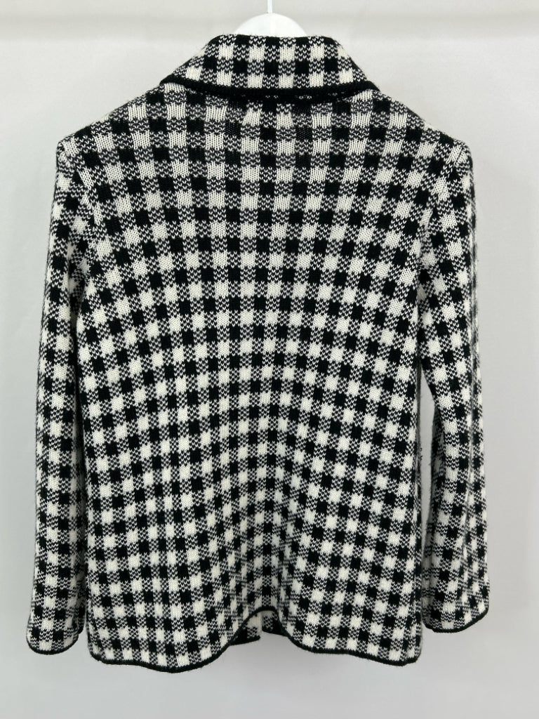 BIANCA G. Women Size S Black and White Jacket