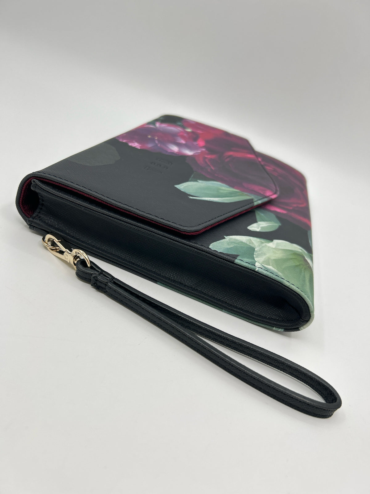 TED BAKER Black Floral Women Clutch