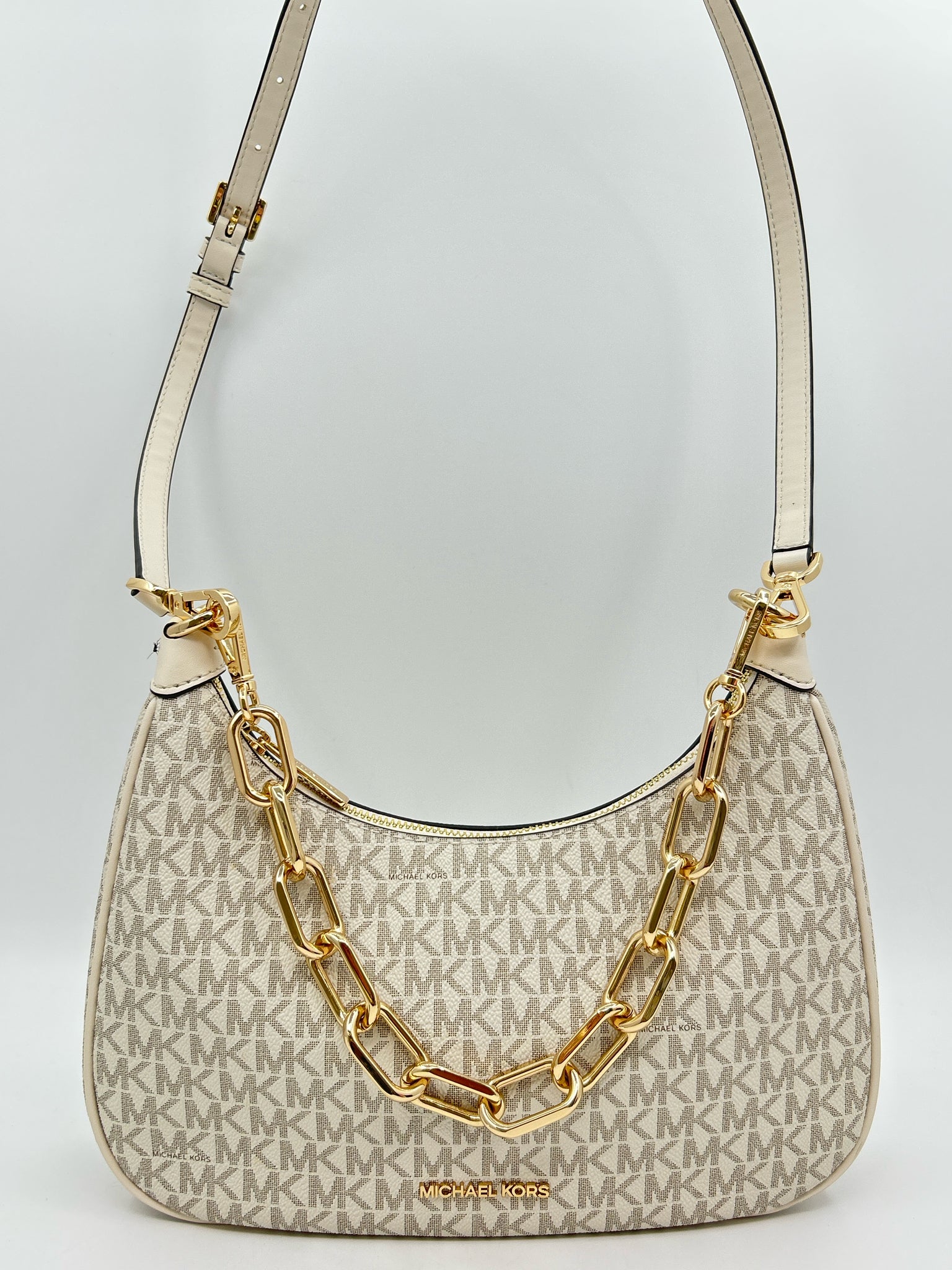 MICHAEL MICHAEL KORS Vanilla and Acorn Women Purse