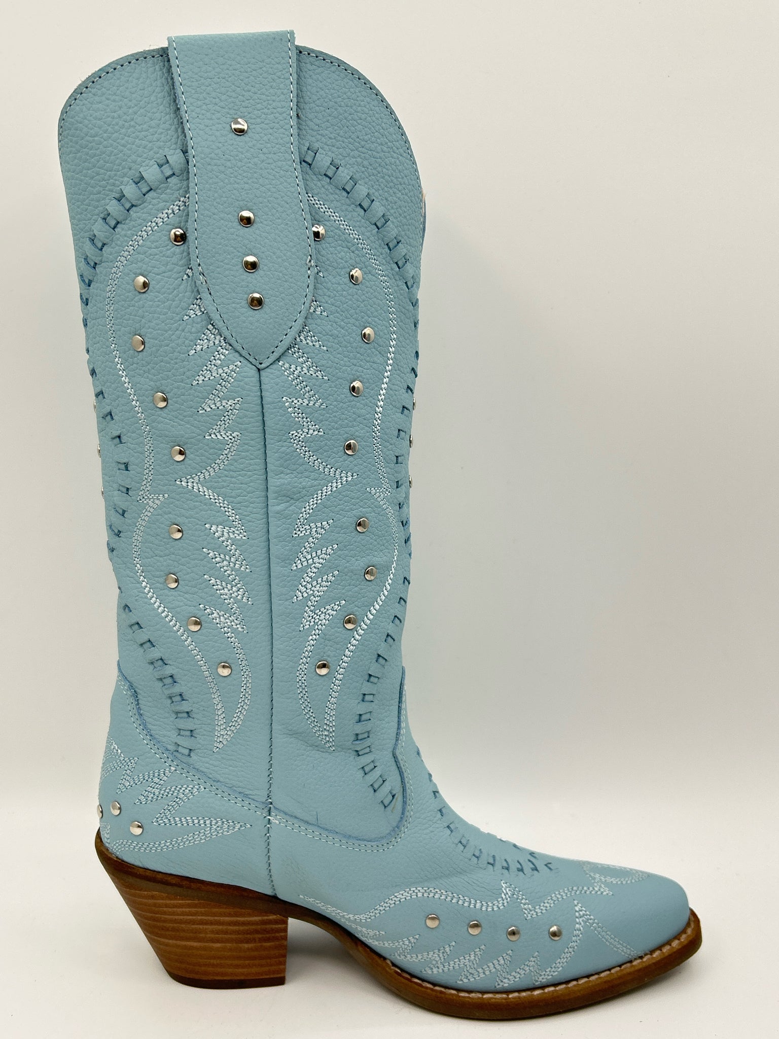 DINGO Size 7.5M Pale Blue Women Boots