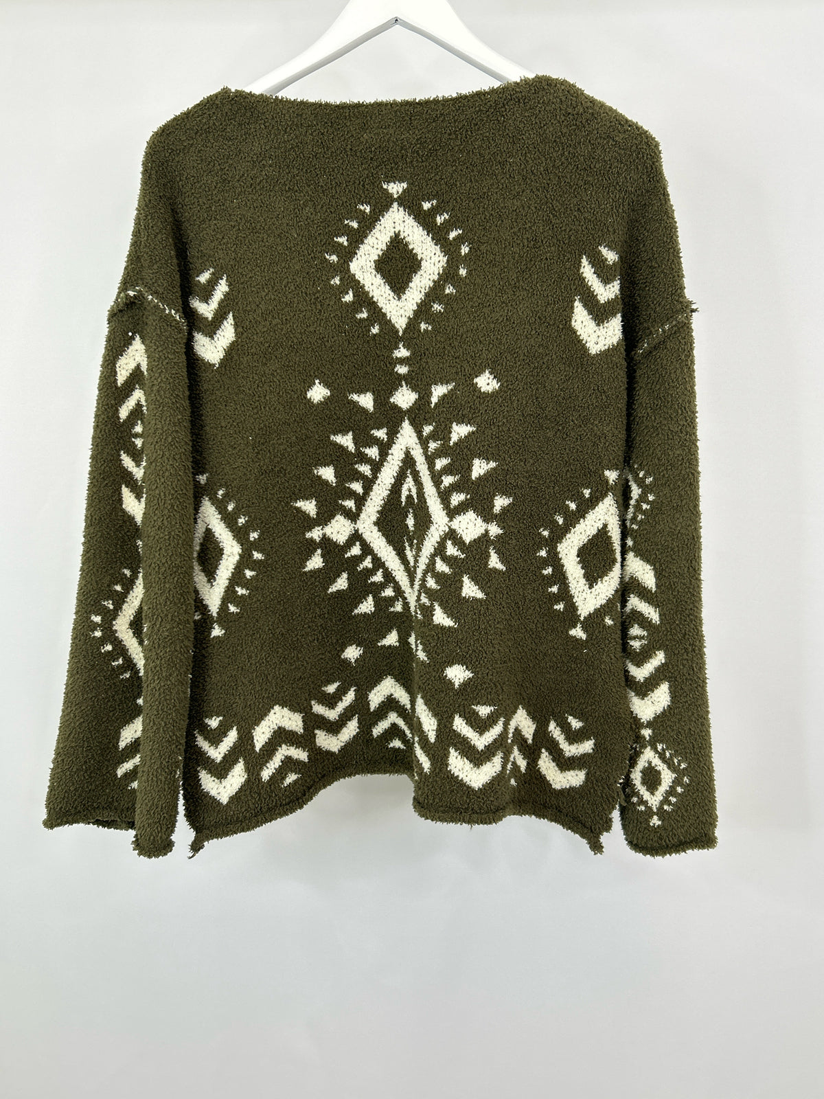 BIBI Size S OLIVE GREEN Women Sweater