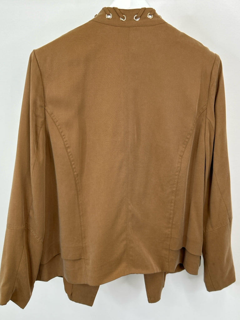 CHICO'S Size 3 US Size 16 Camel Jacket