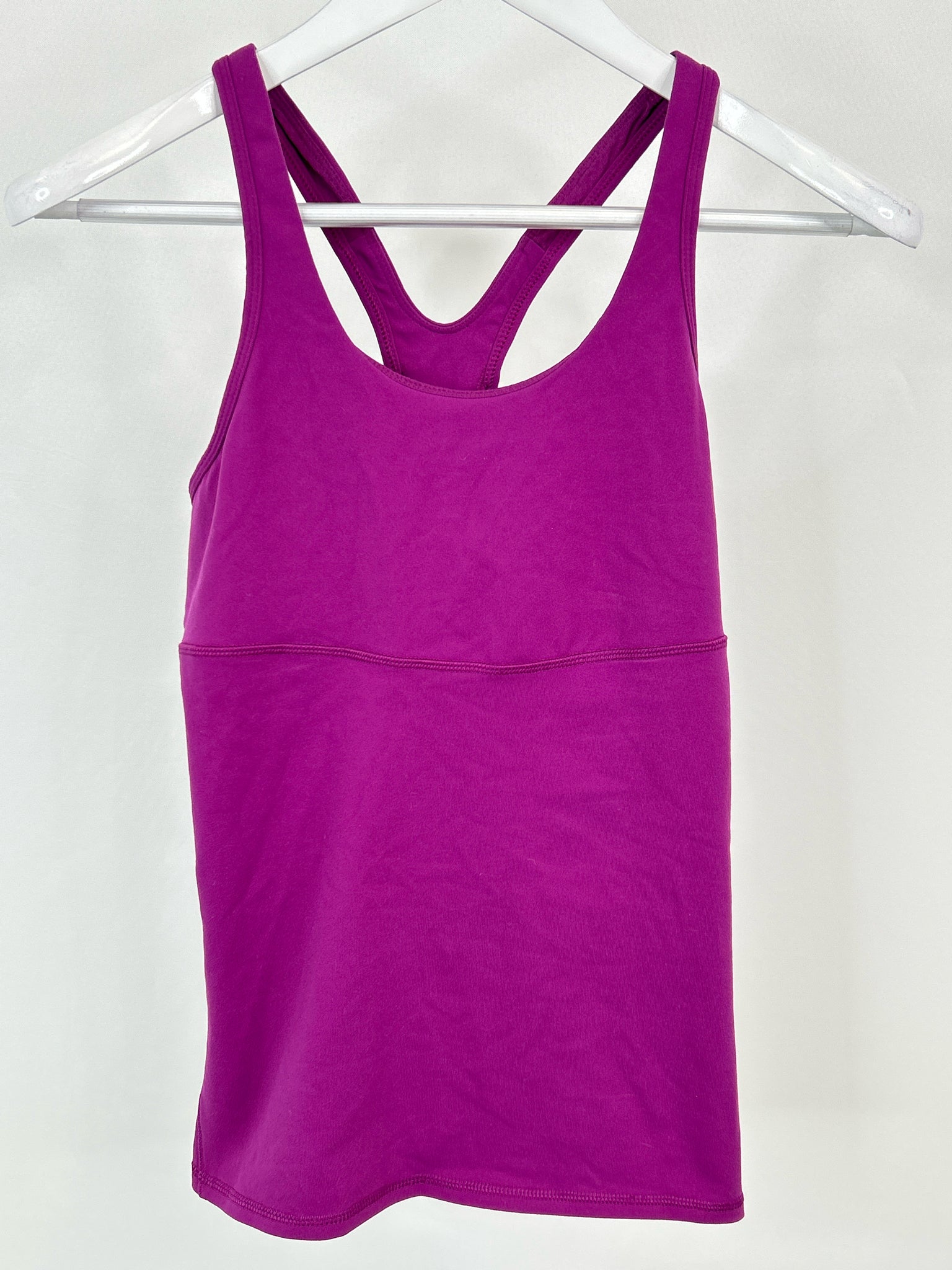 LULULEMON Size 8 Fuschia Women Workout Top