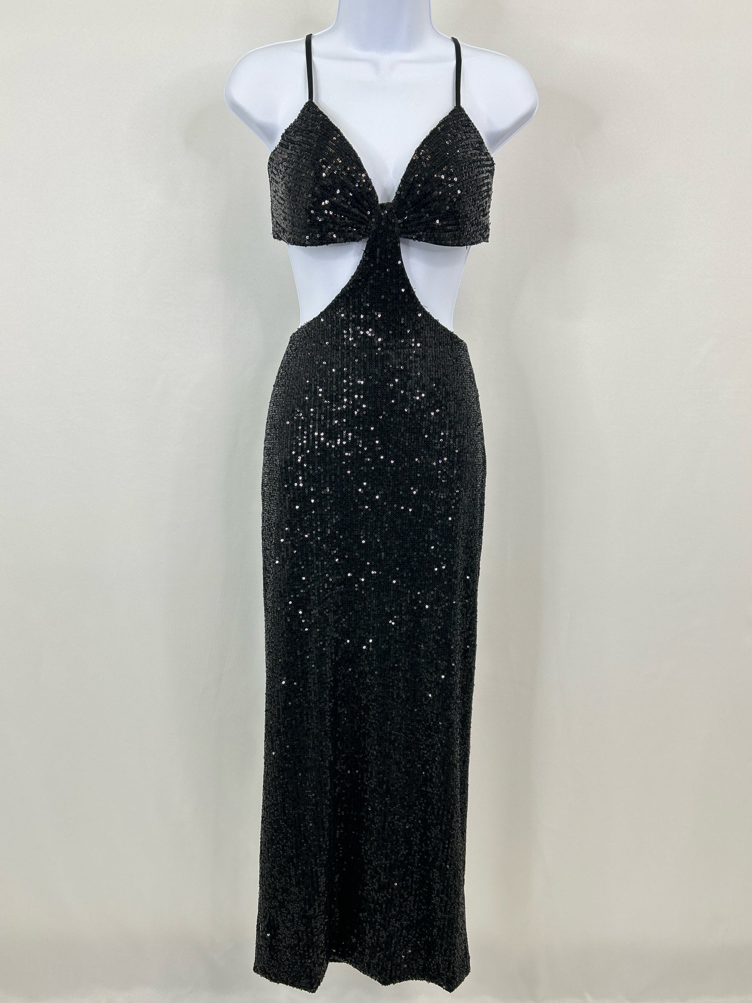 MAC DUGGAL Size 6 Black Women Dress NWT