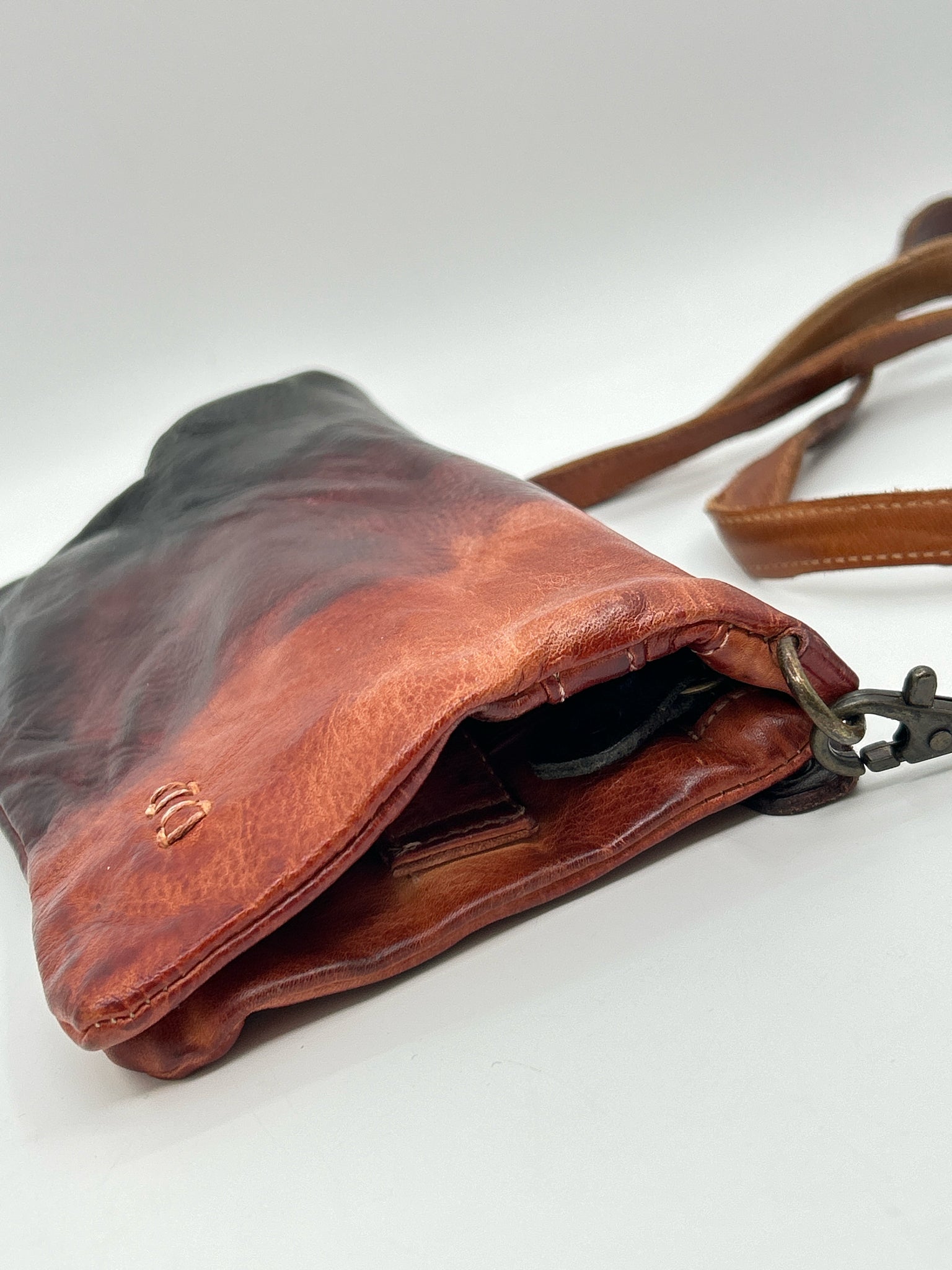 BED STU Tan and Black Women Purse