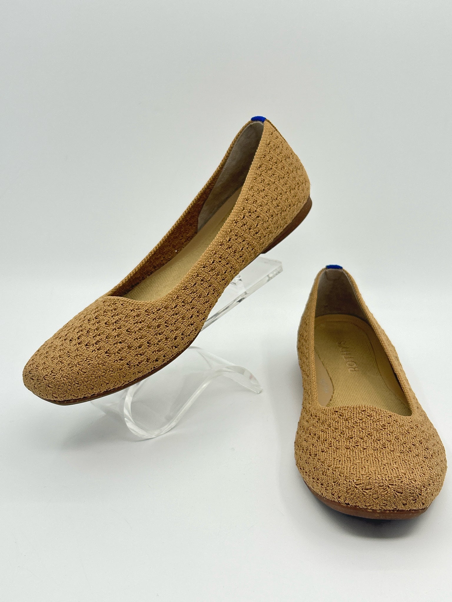 ROTHY'S Size 8.5 Brown Women Flats