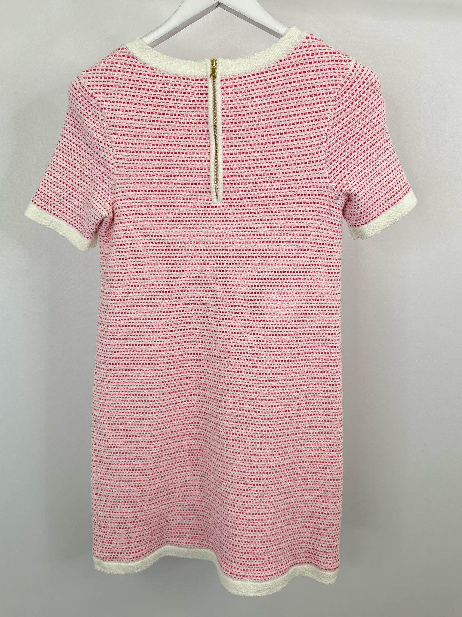 MILLY Size S PINK AND WHITE Women Dress