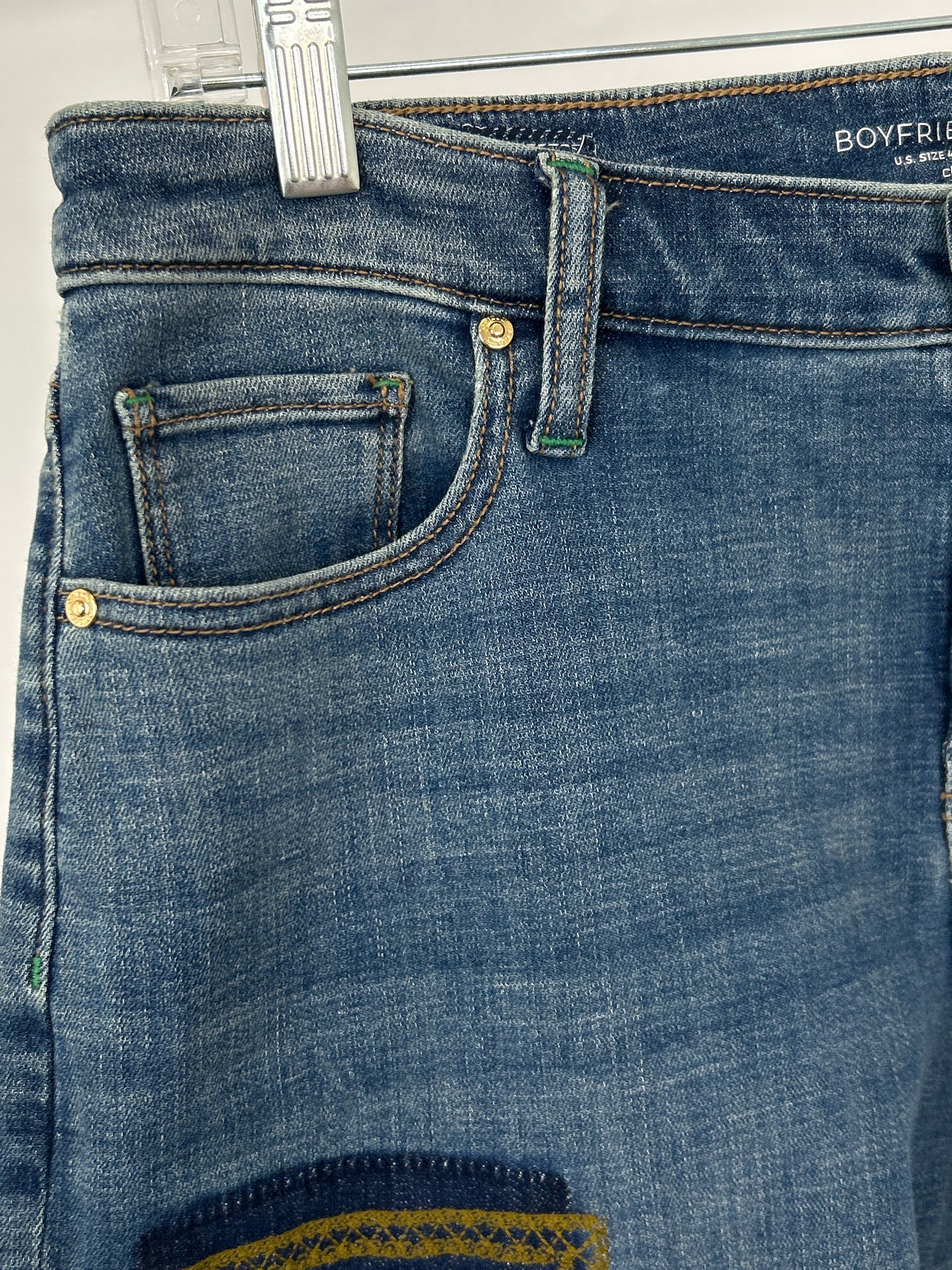 CHICO'S Size 4 BLUE DENIM Women jeans