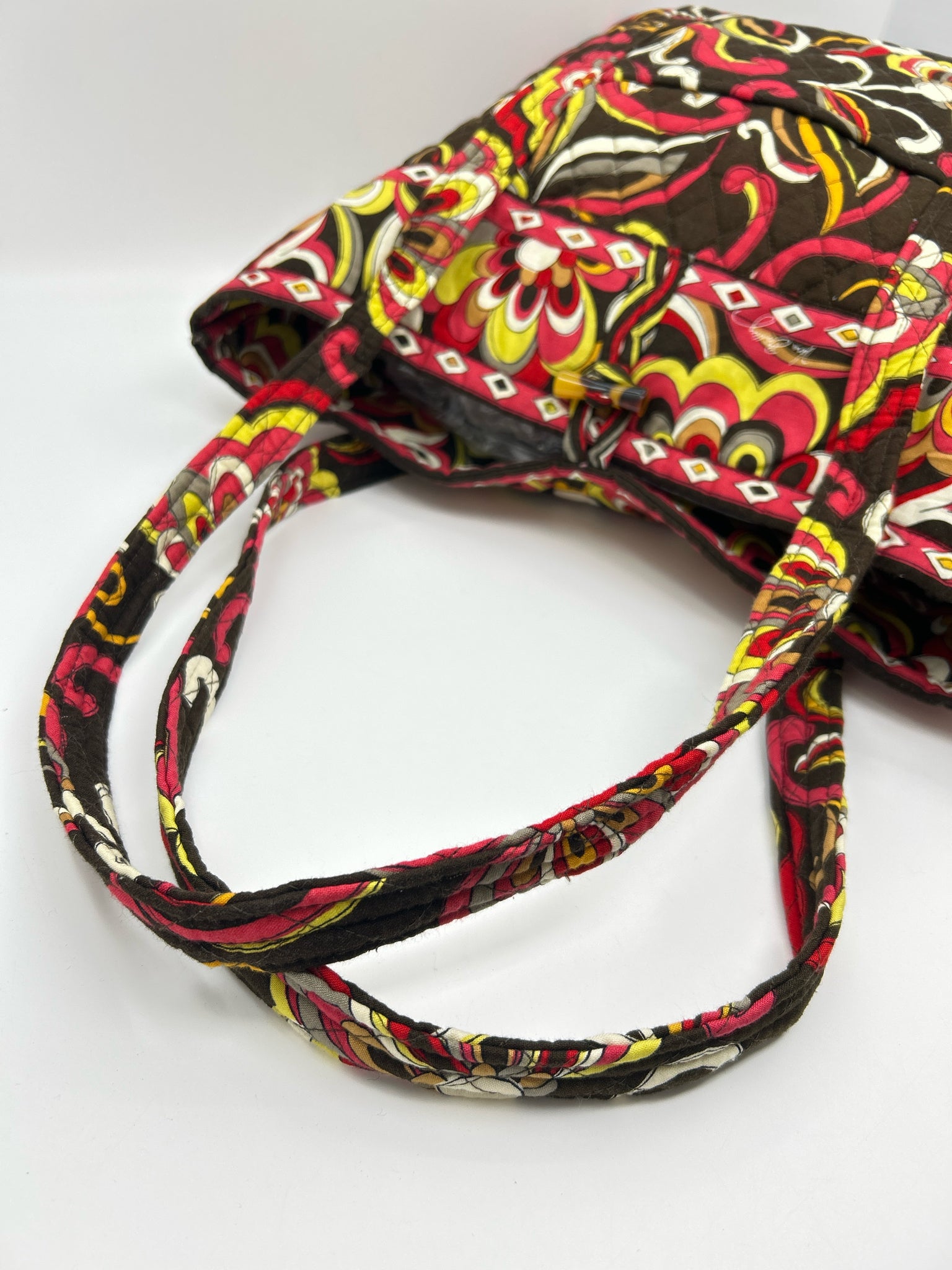 VERA BRADLEY BROWN AND PINK Women Tote