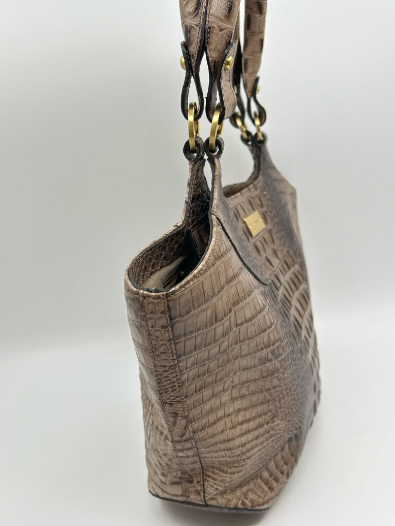 BRAHMIN Taupe Women's Tote