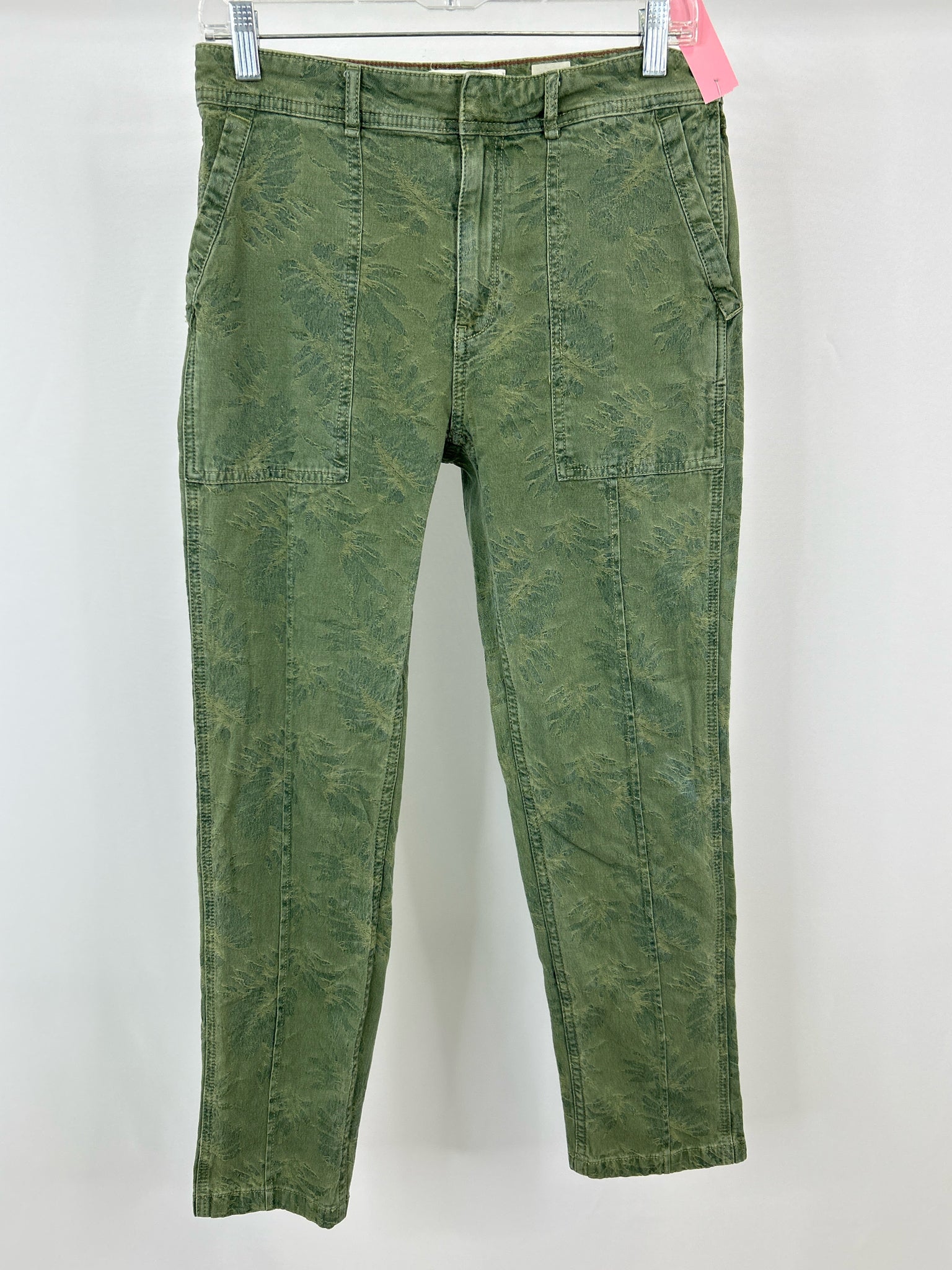 BY ANTHROPOLGIE Size 28/6 Green Women Pants NWOT