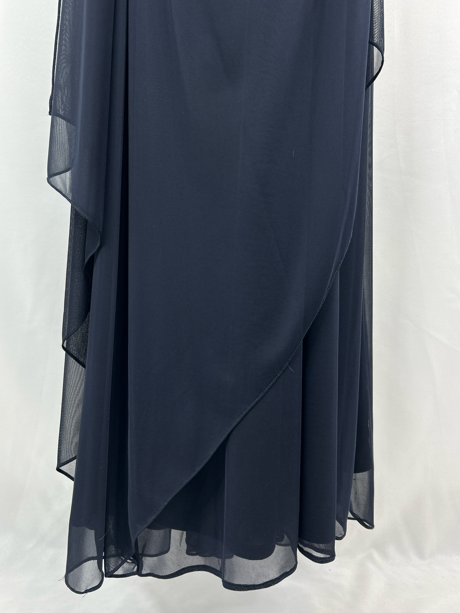 XSCAPE Size L Navy Women Dress