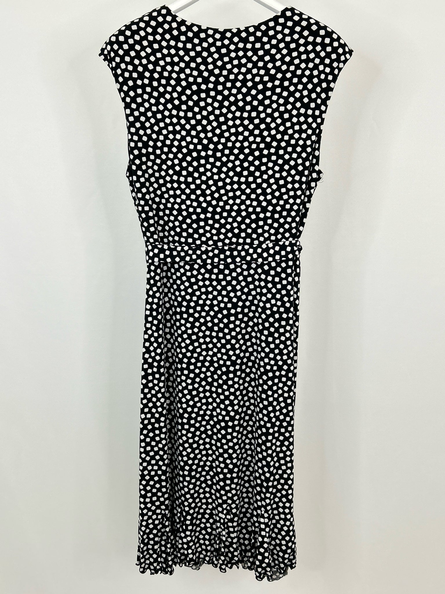 GLAMOUR Size 18W Black & White Women Dress