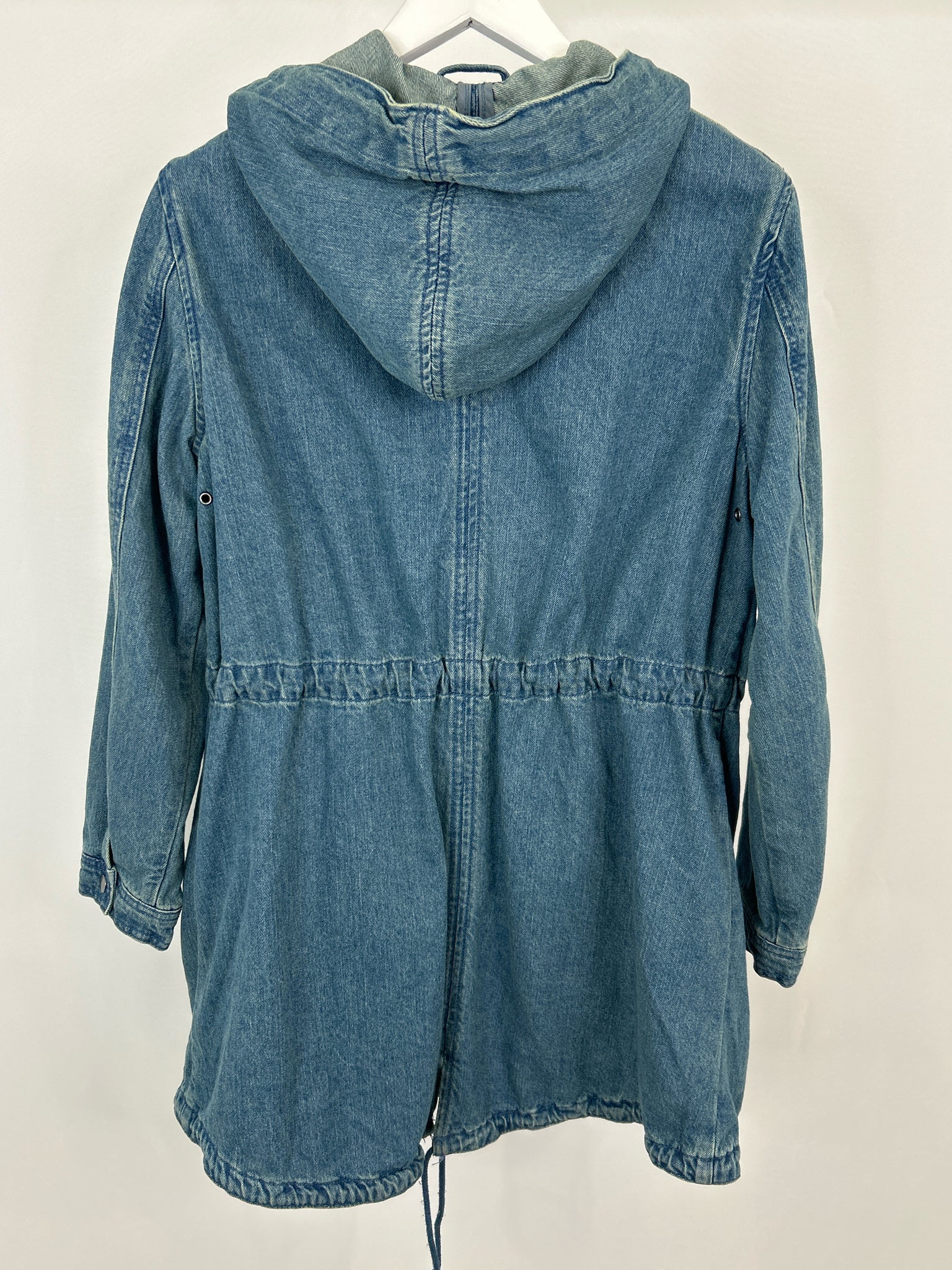 ELLOS Size 14 BLUE DENIM Women Jacket