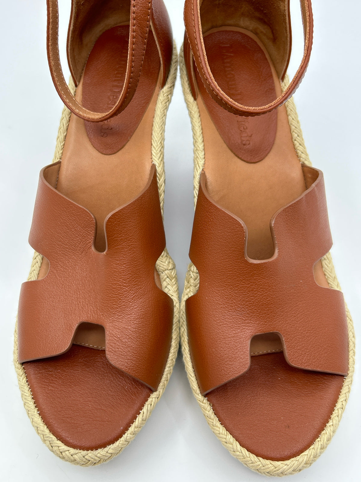 L'AMOUR DES PIEDS Size 9M Brown Women Sandal