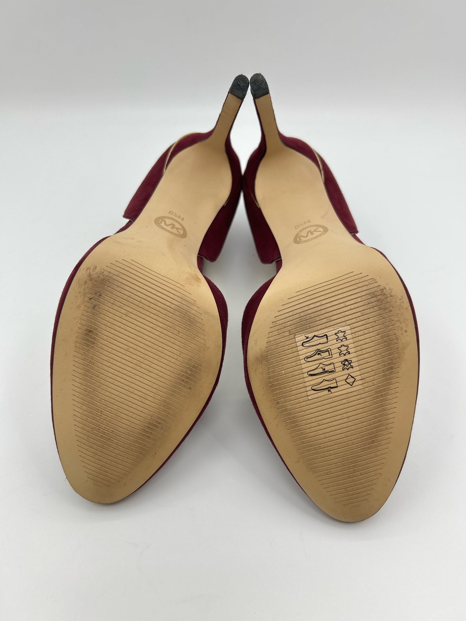MICHAEL MICHAEL KORS Size 8.5M Merlot Women Pumps