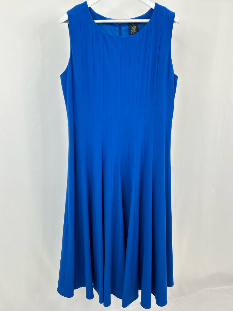 J PETERMAN Women Size 16 Royal Blue Dress