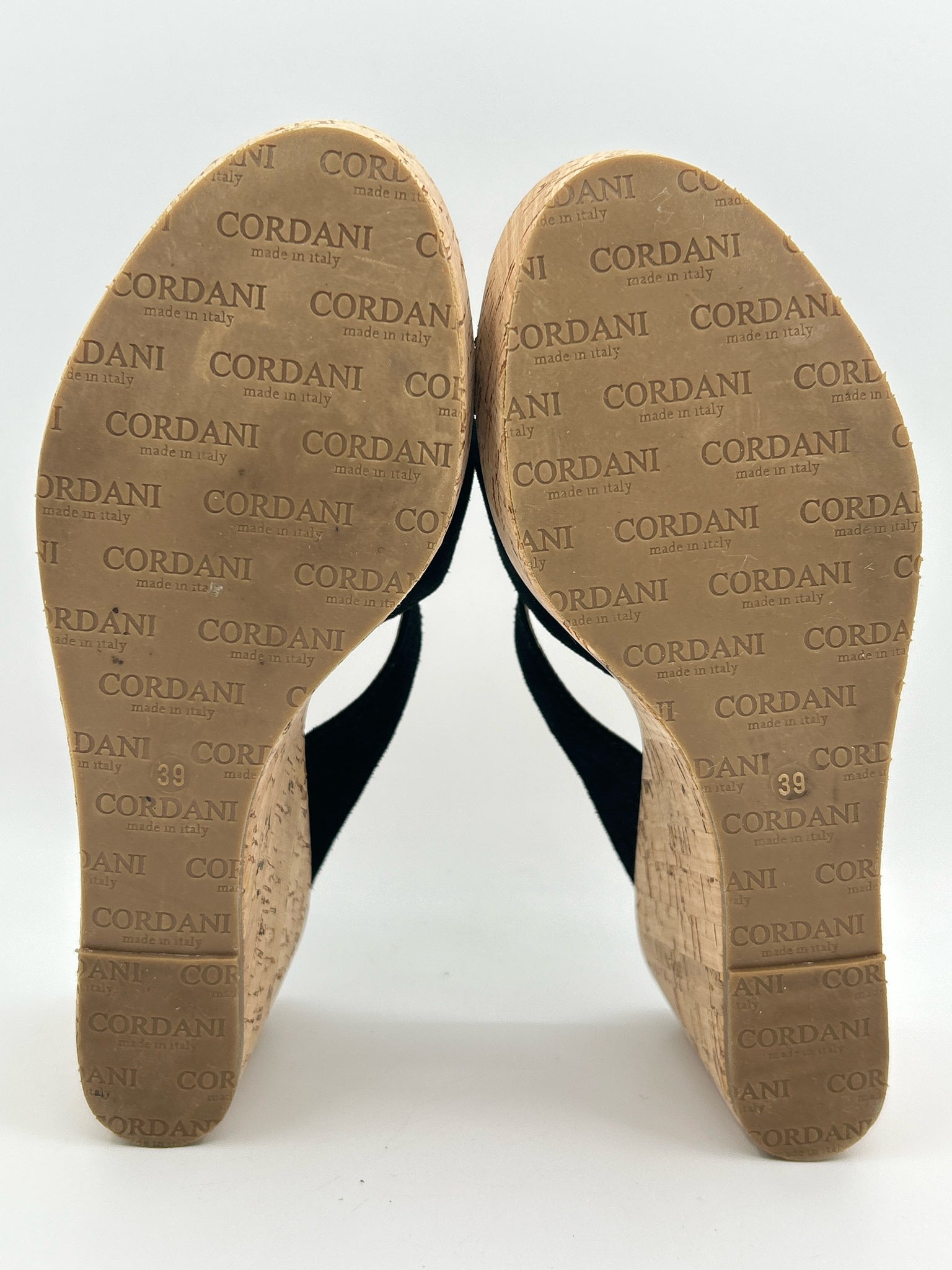 CORDANI Size 39 Black Women Sandal