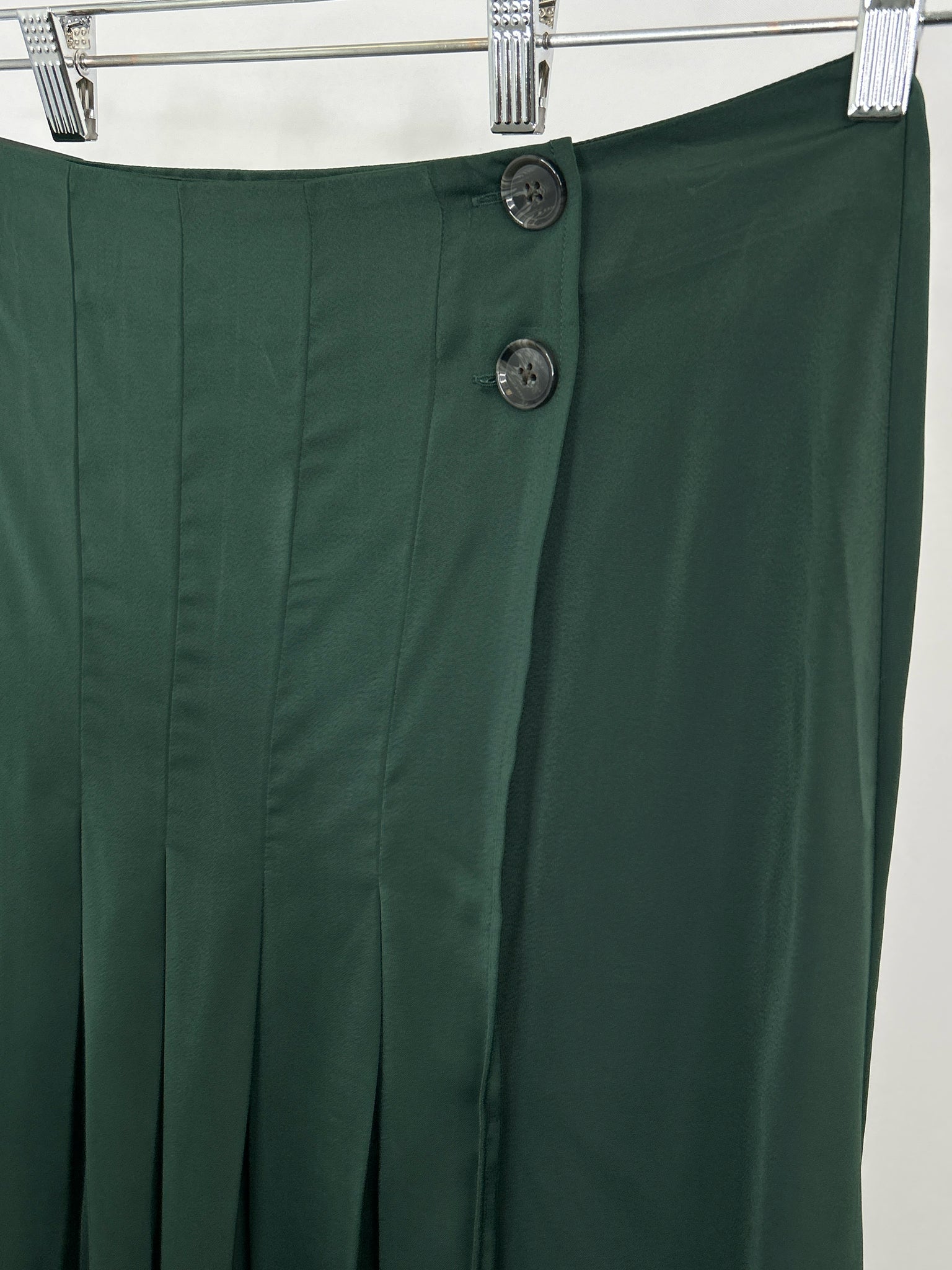 BANANA REPUBLIC Factory Size 12 Hunter Green Women Skirt