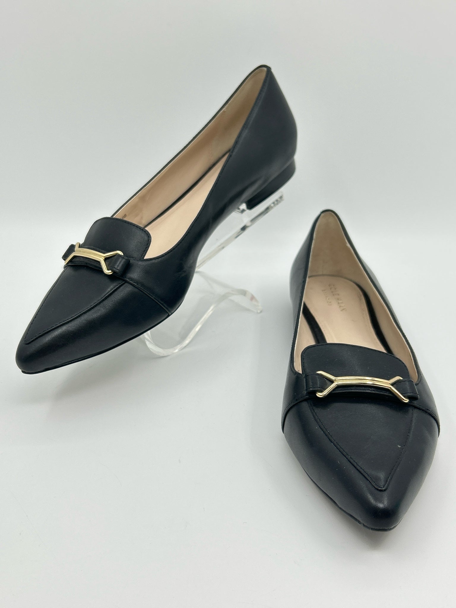 COLE HAAN Size 10B Black Women Flats