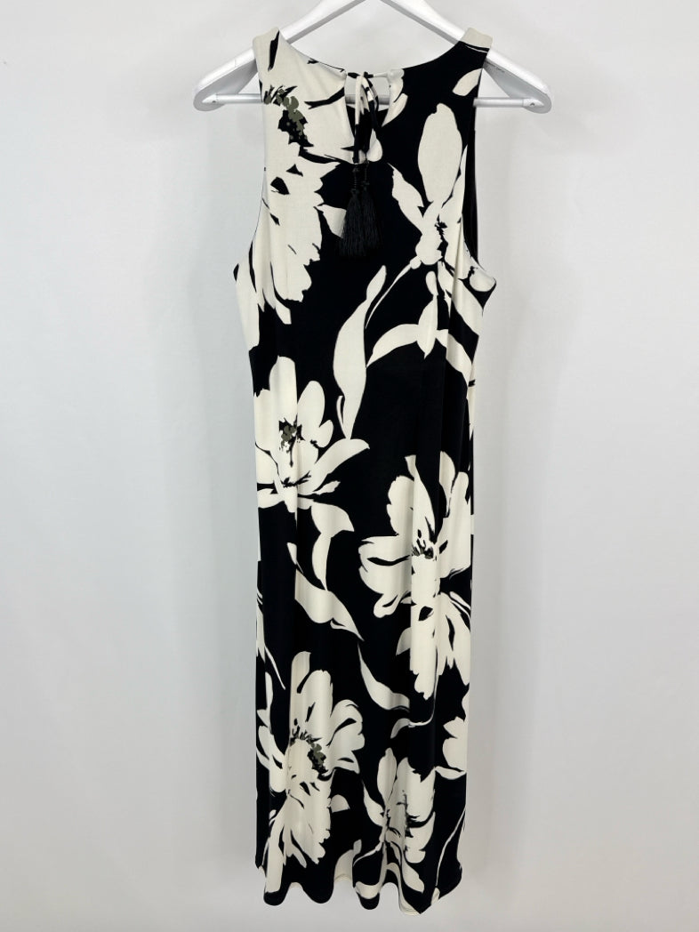 TOMMY BAHAMA Size M Black & White Women Dress