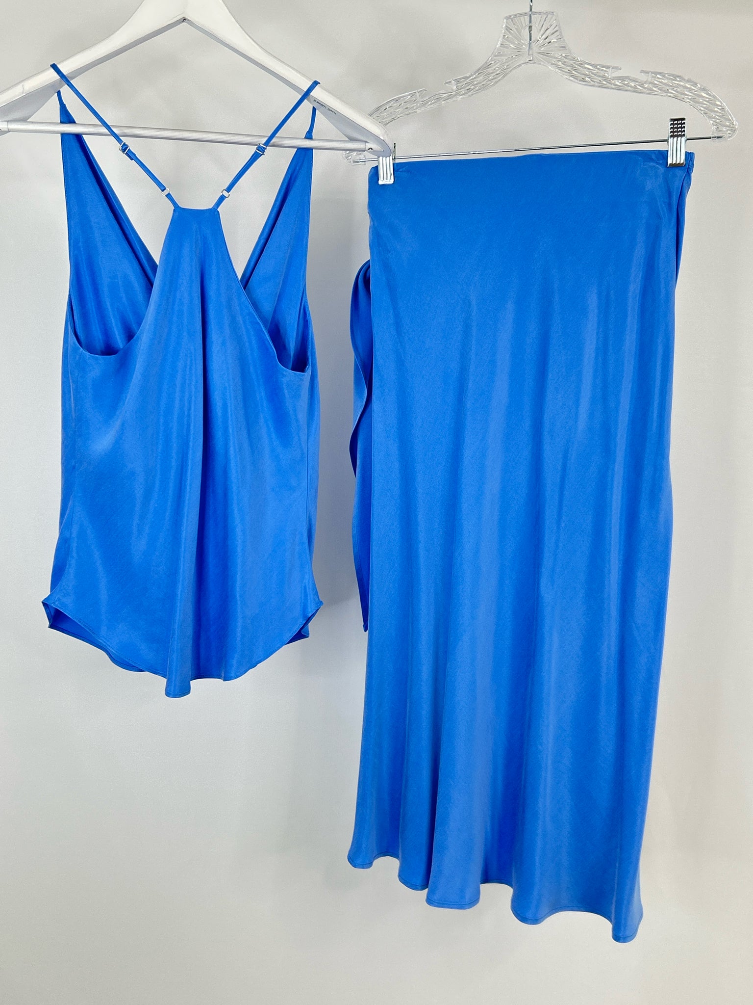 FIFTEEN TWENTY Size S/M Blue Women 2-Piece w/skirt
