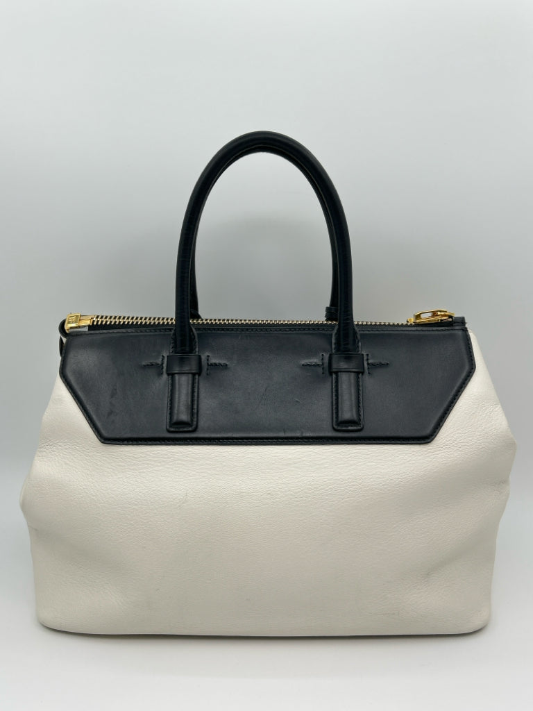 TOM FORD White & Black Purse