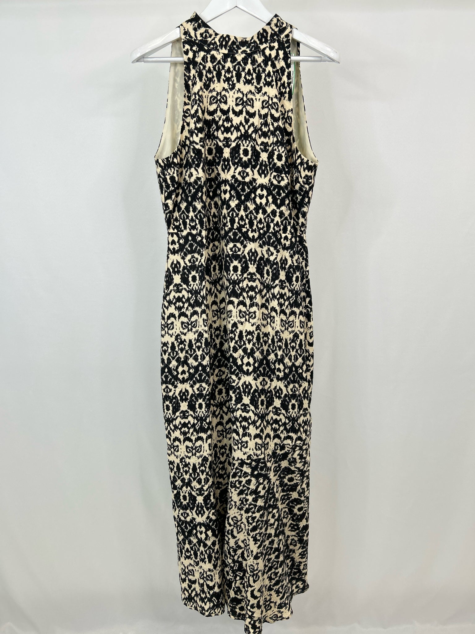 SAM EDELMAN Size 10 BLACK AND BEIGE Women Dress