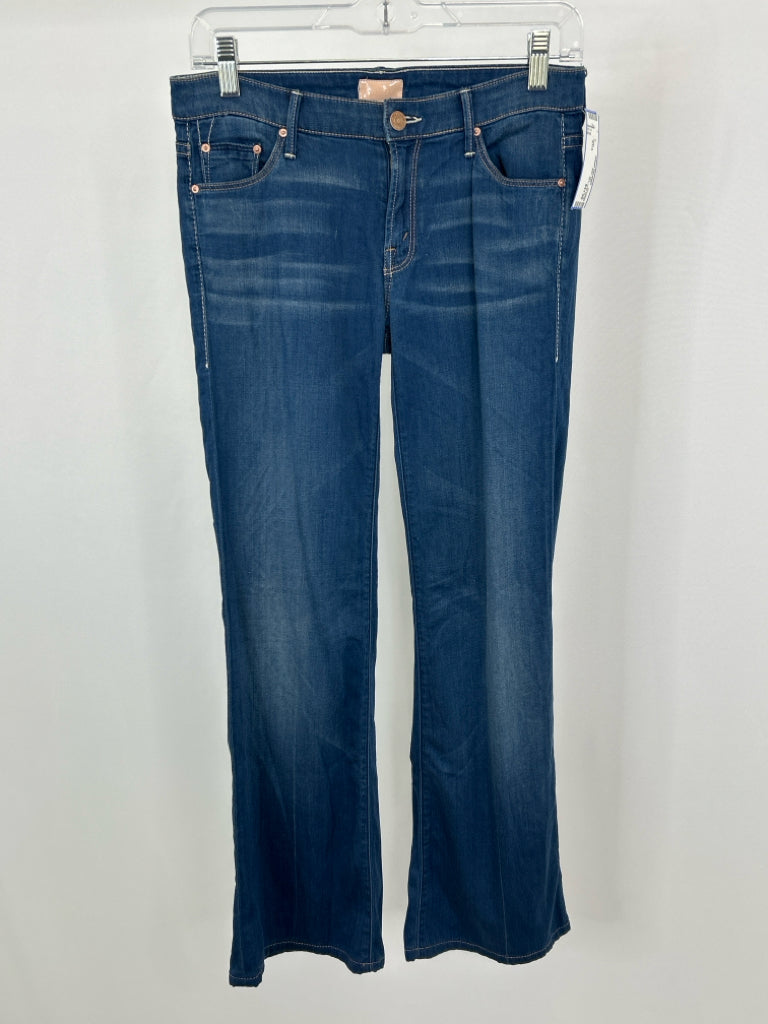 MOTHER Women Size 27/4 Blue Denim Jeans