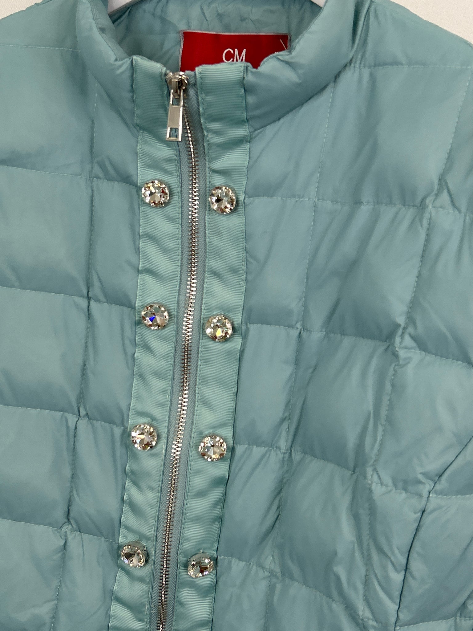CIAO MILANO Size L Pale Blue Women Jacket
