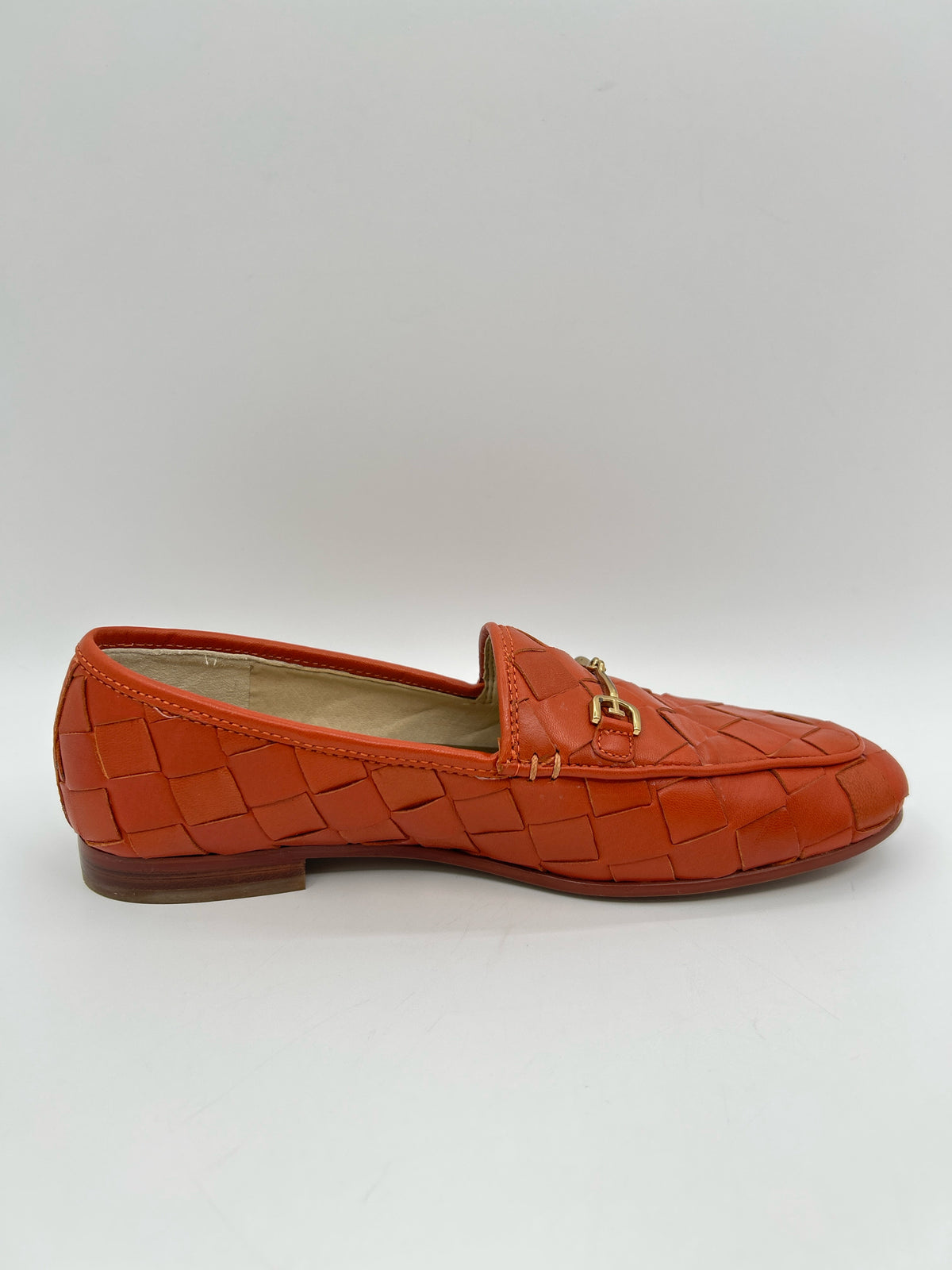 SAM EDELMAN Size 6.5M Orange Women Loafer